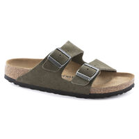 Birkenstock - Arizona - Taupe Suede – Walk Rite Shoes