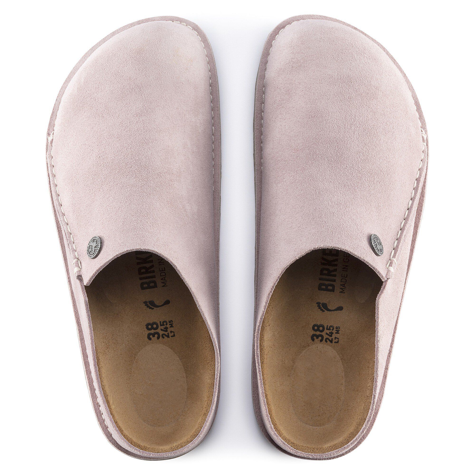 Zermatt Premium Suede Leather Lavender Blush