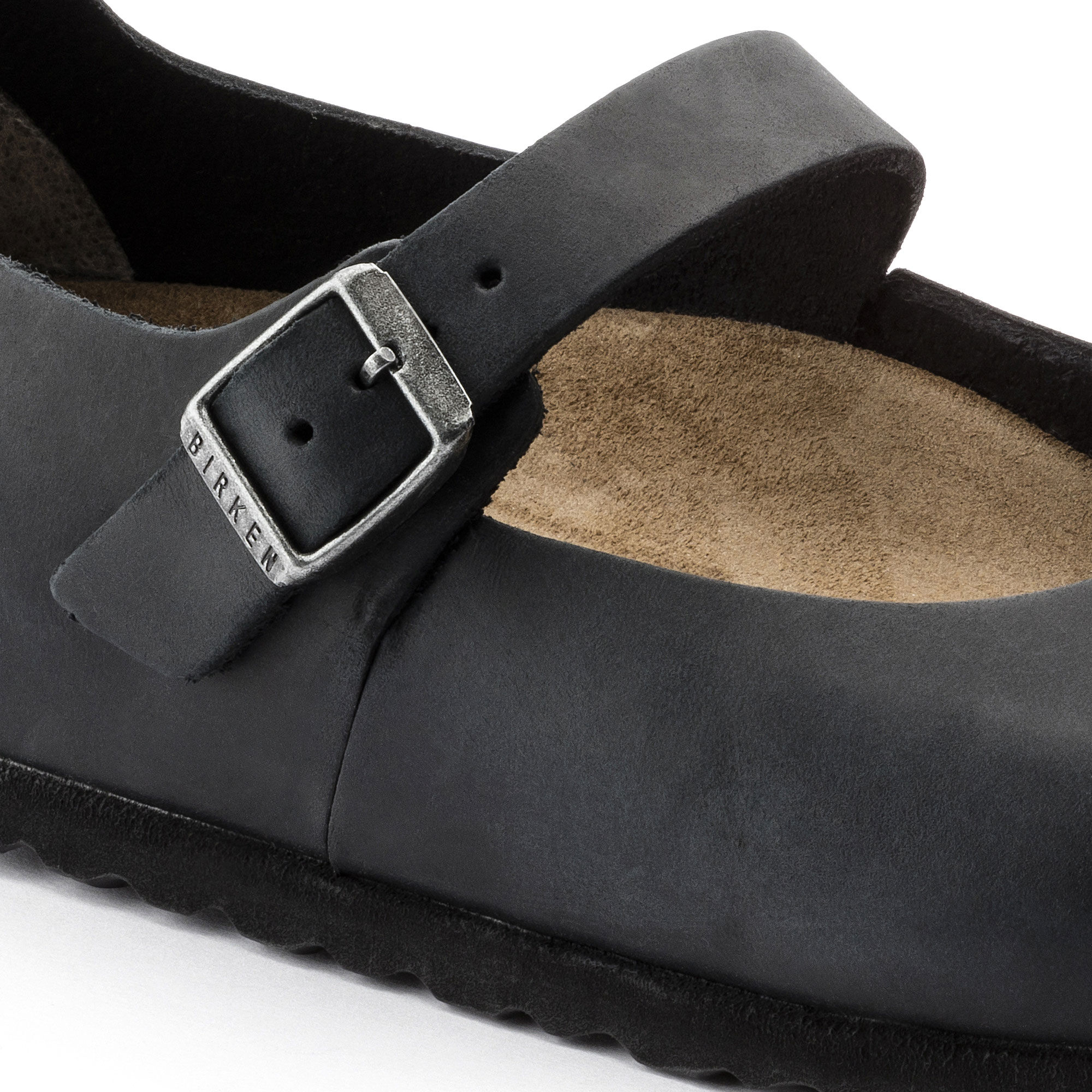 Mantova Oiled Leather Black BIRKENSTOCK