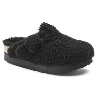 Boston Big Buckle Platform Fur