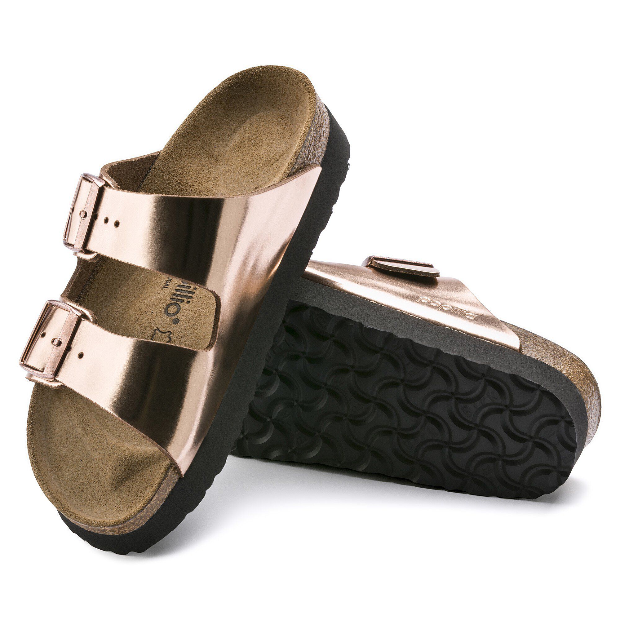 Arizona Natural Leather Metallic Copper