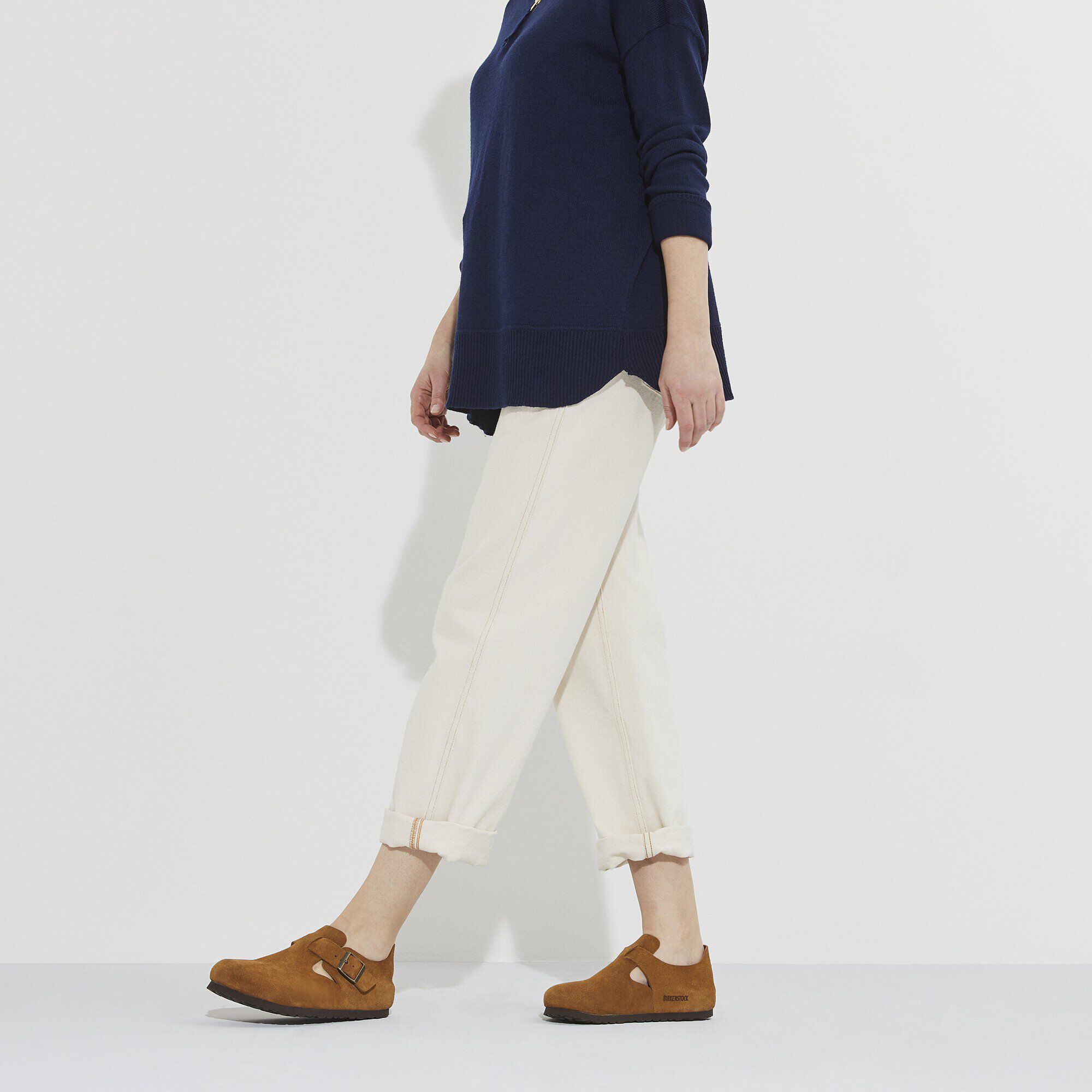 Birkenstock london suede 2025 leather