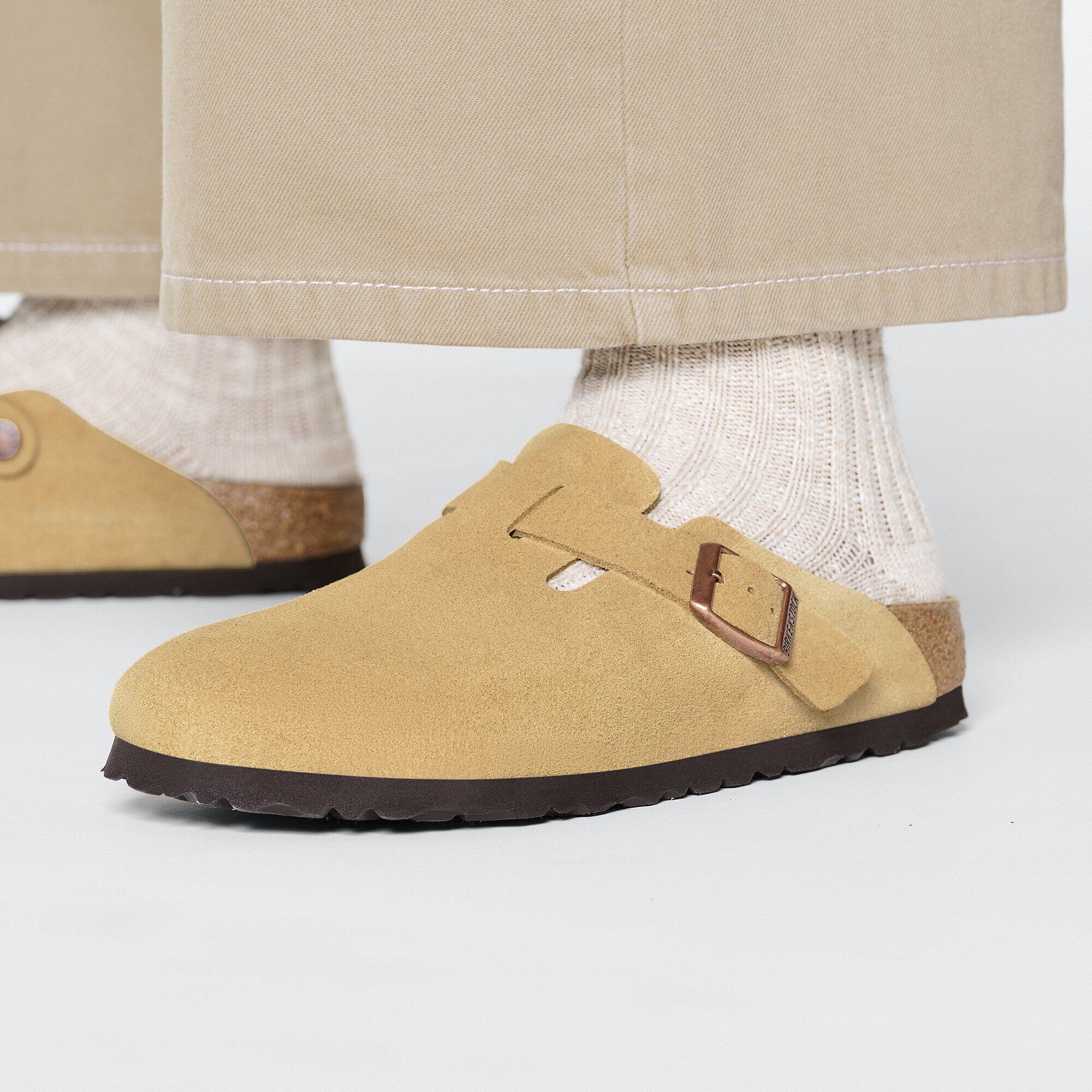 Birkenstock cream top