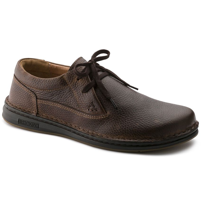 Aktiver neutral Barbermaskine Memphis Leather Dark Brown | BIRKENSTOCK