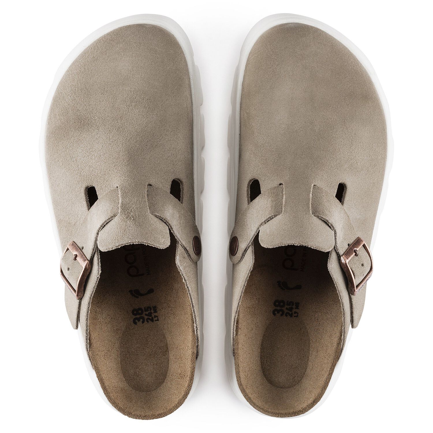 birkenstocks suede taupe