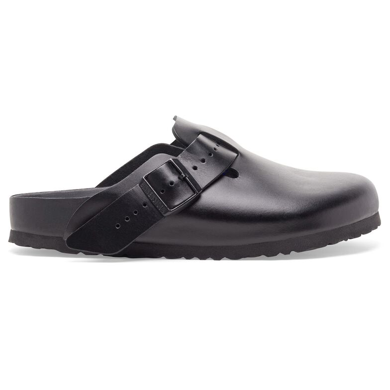 Rick Owens Boston Leather Black | BIRKENSTOCK