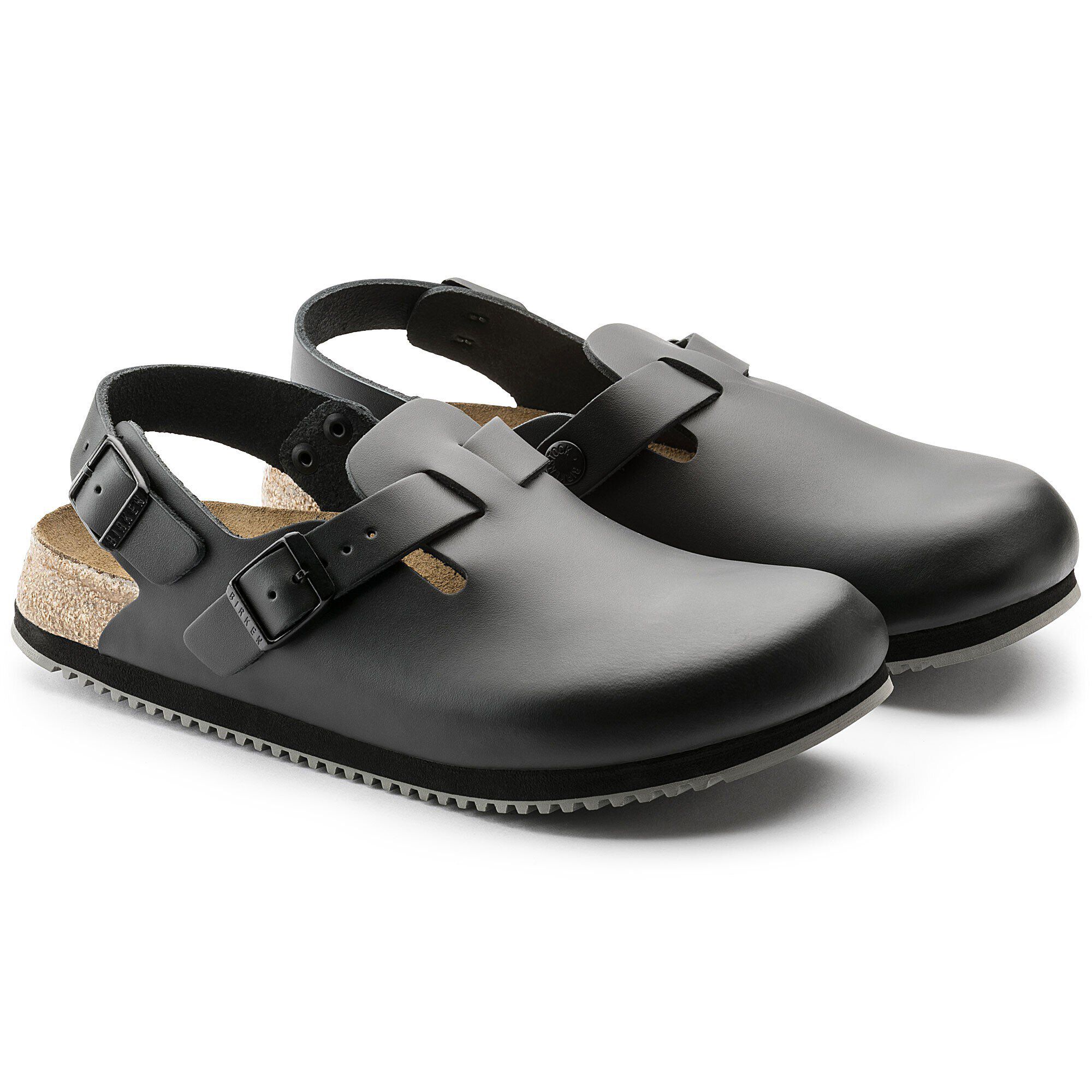Tokio Super Grip Leather Black BIRKENSTOCK