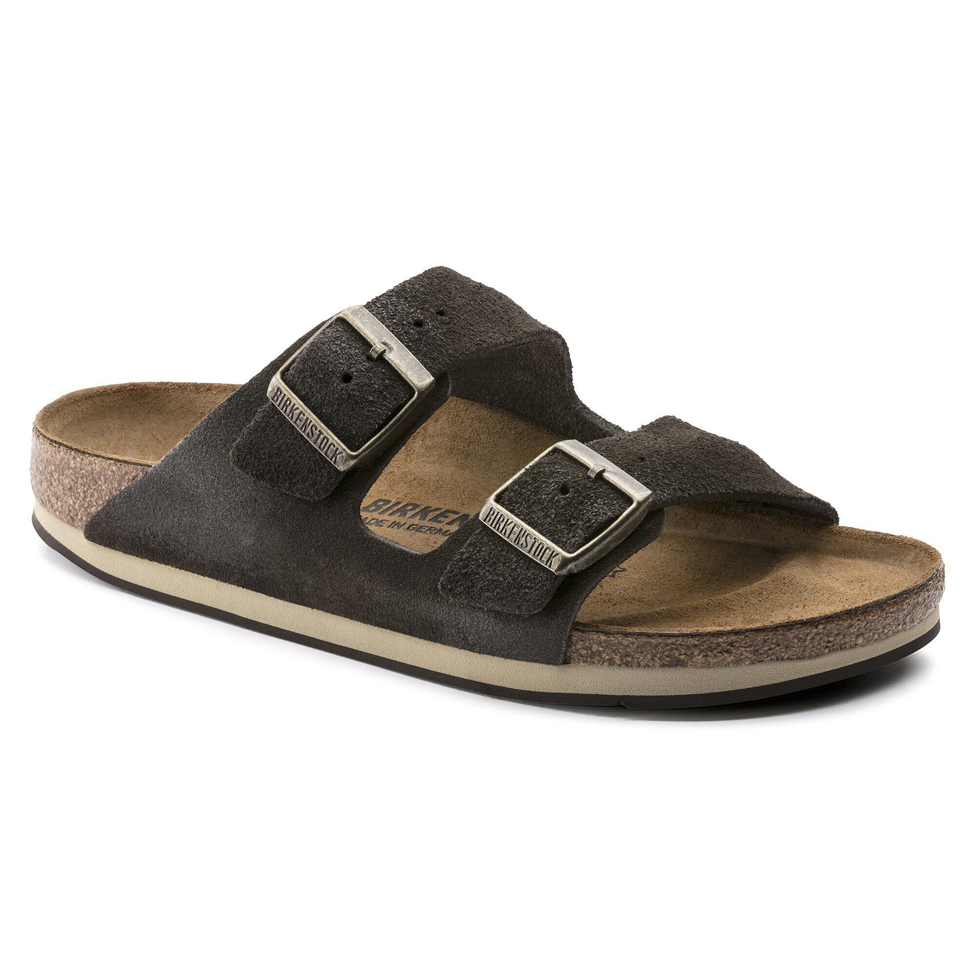 Arizona Suede Leather Brown Finish BIRKENSTOCK