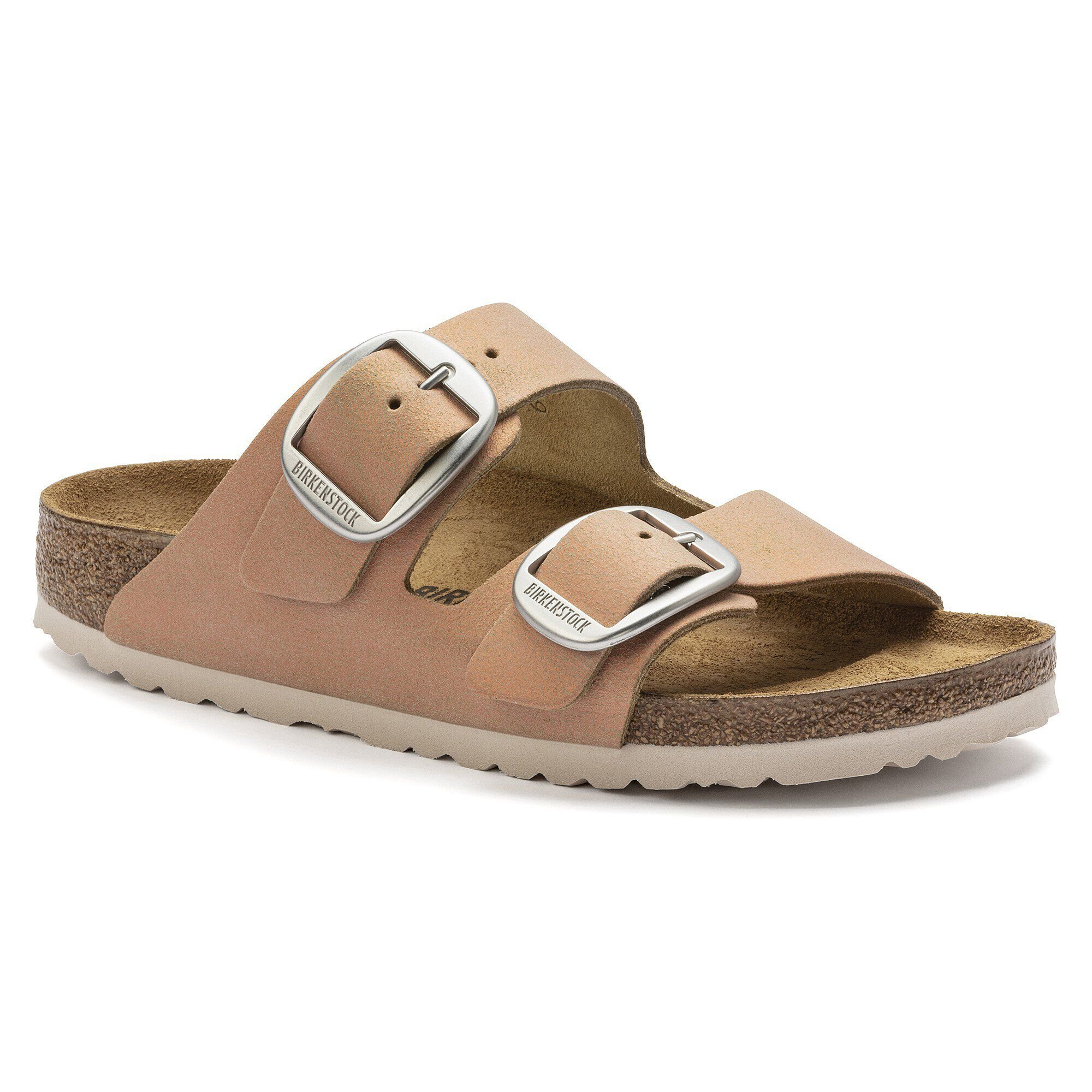 Birkenstock arizona washed metallic sea sales copper