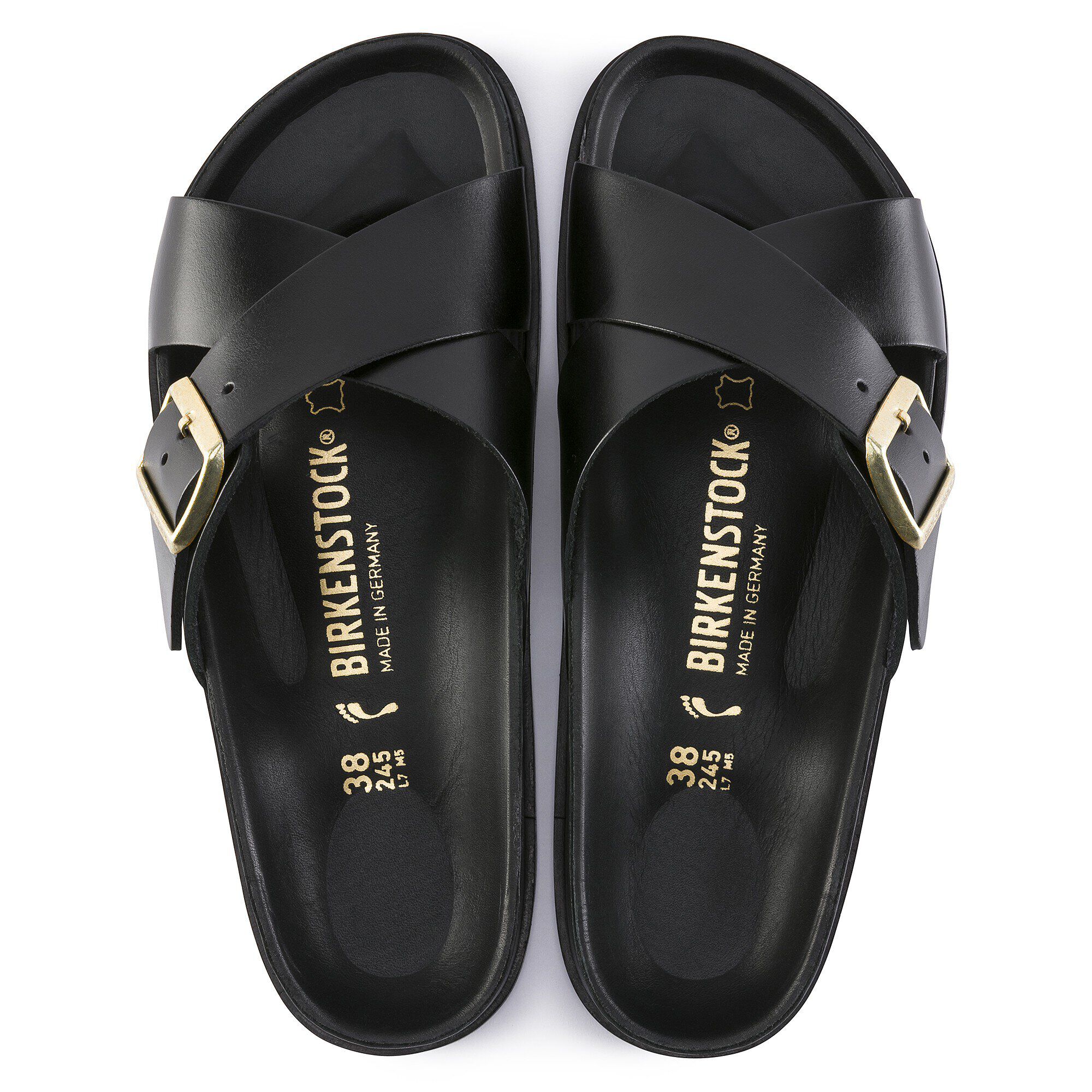 Birkenstock siena hot sale black