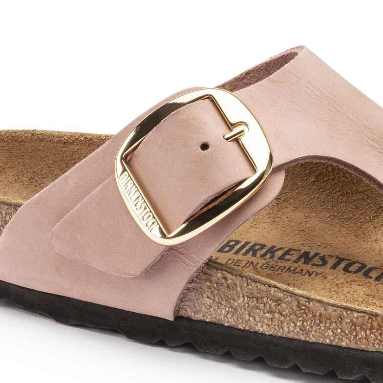 Gizeh Big Buckle Nubuk Leather