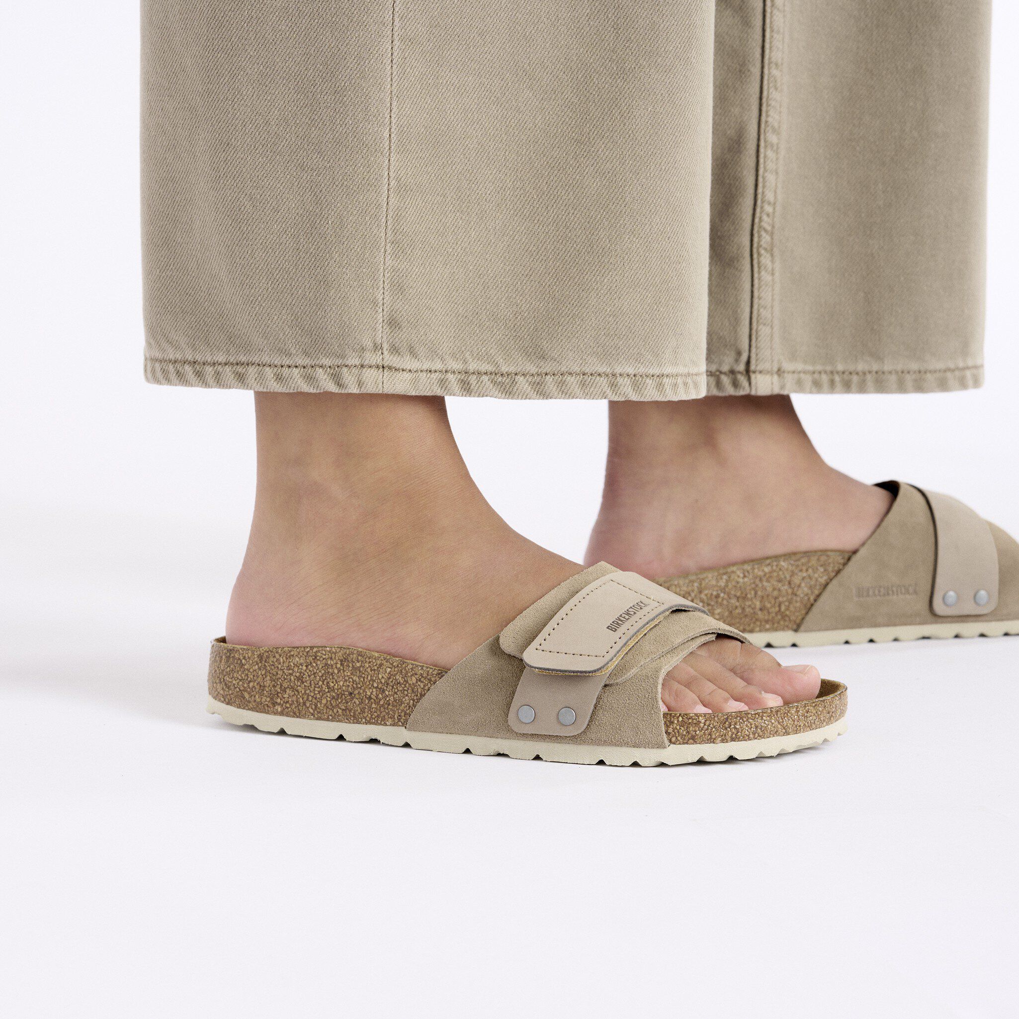 Oita Suede Leather Taupe | BIRKENSTOCK