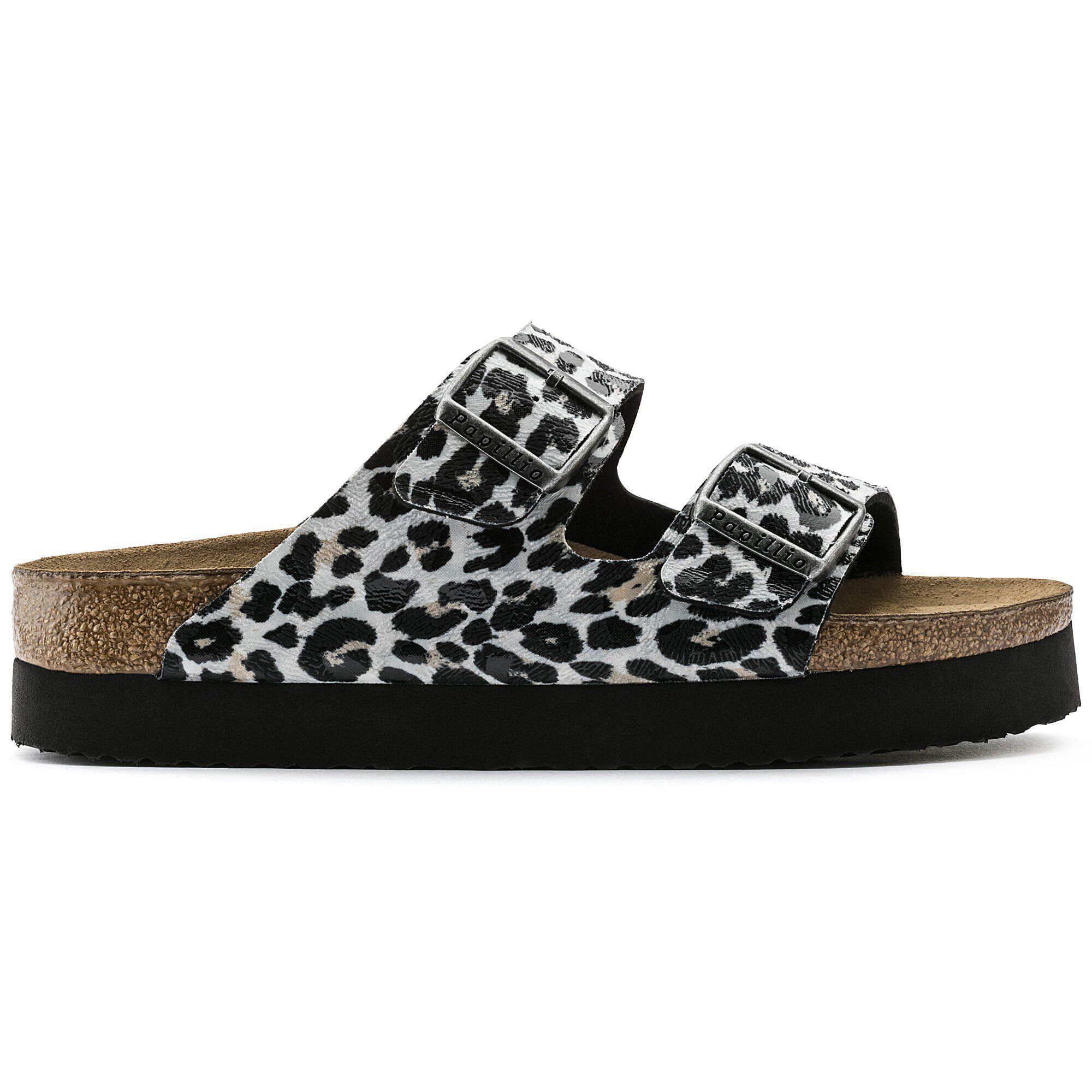 Birkenstock arizona deals animal print