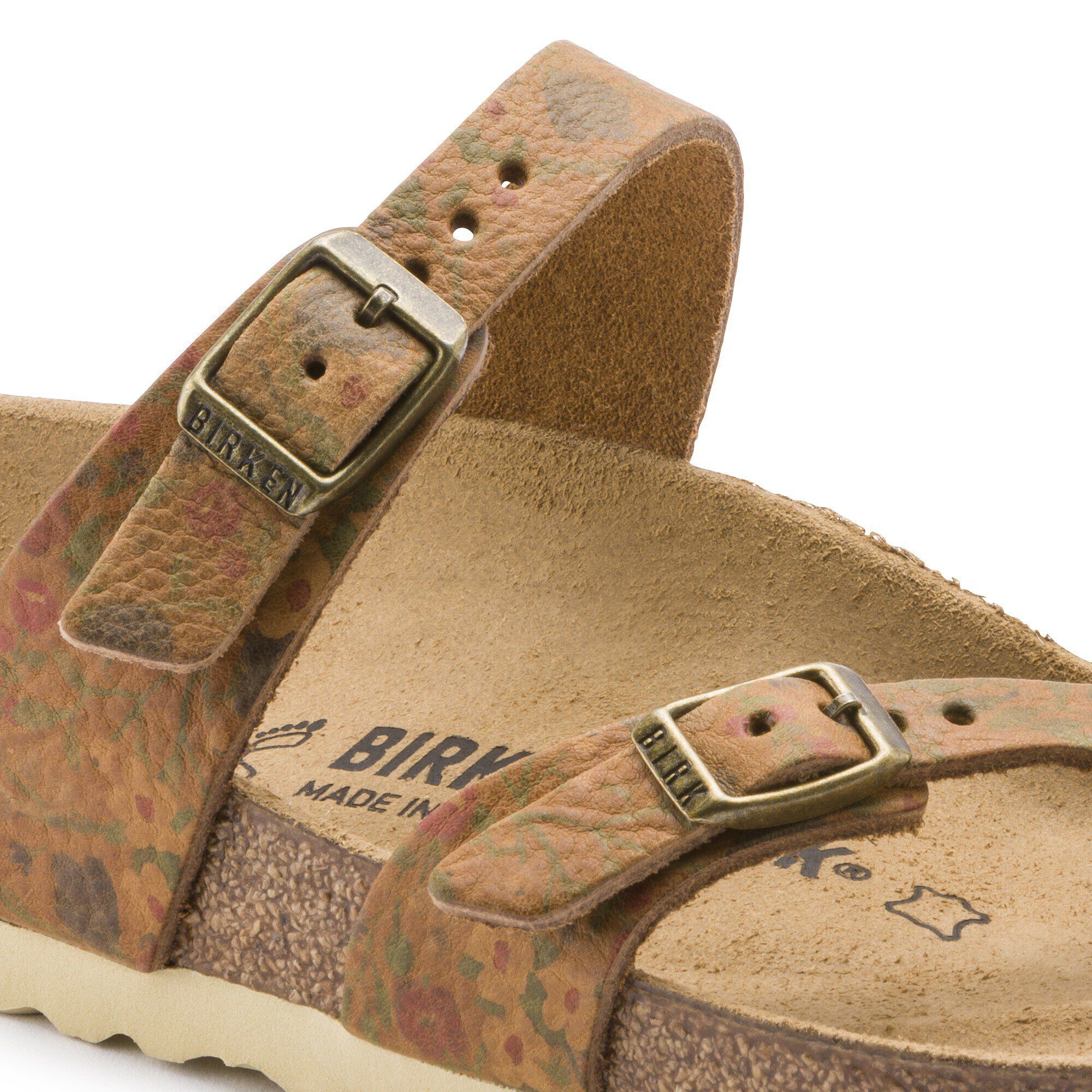 Mayari natural leather vintage flower deals cognac