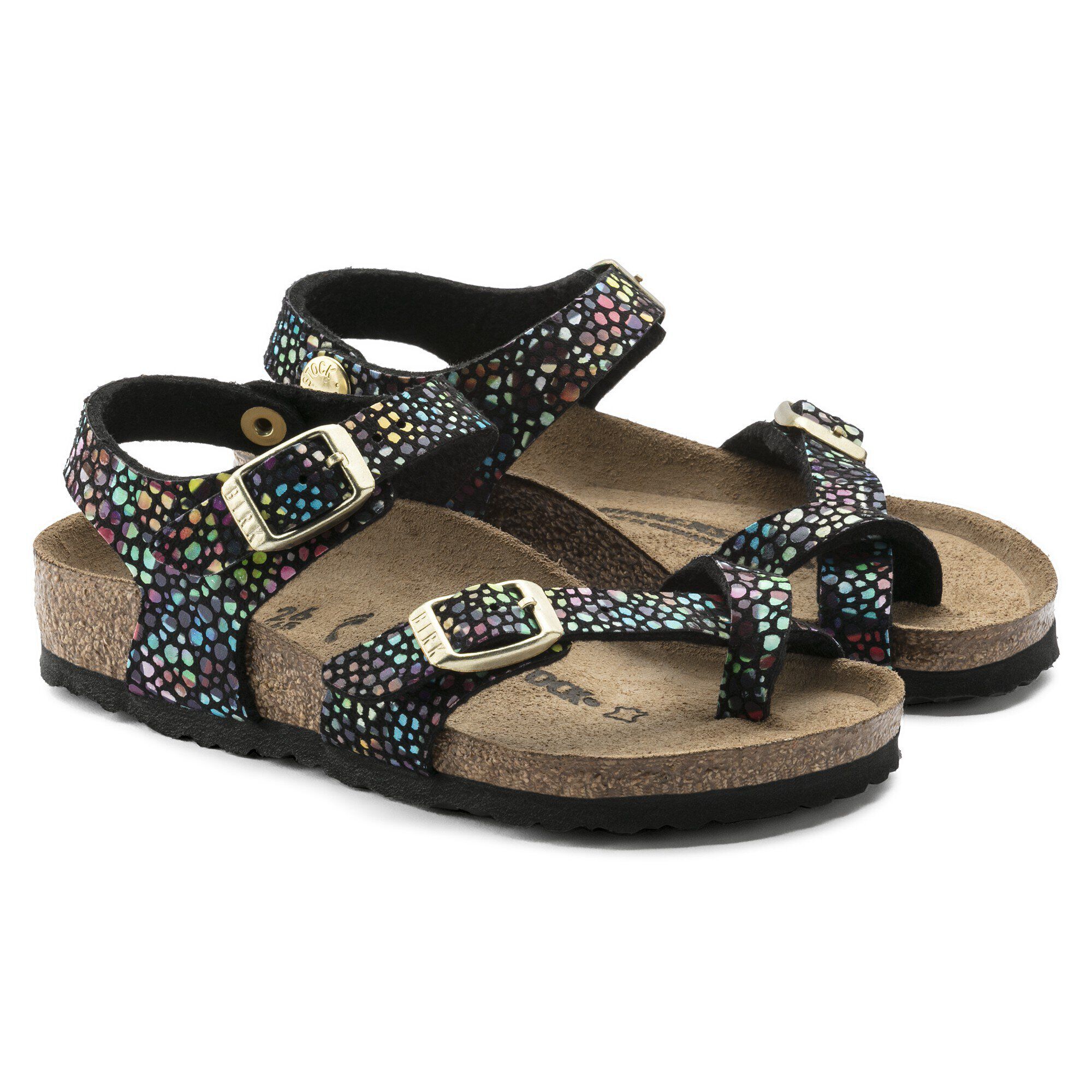 Birkenstock gizeh oriental best sale mosaic black
