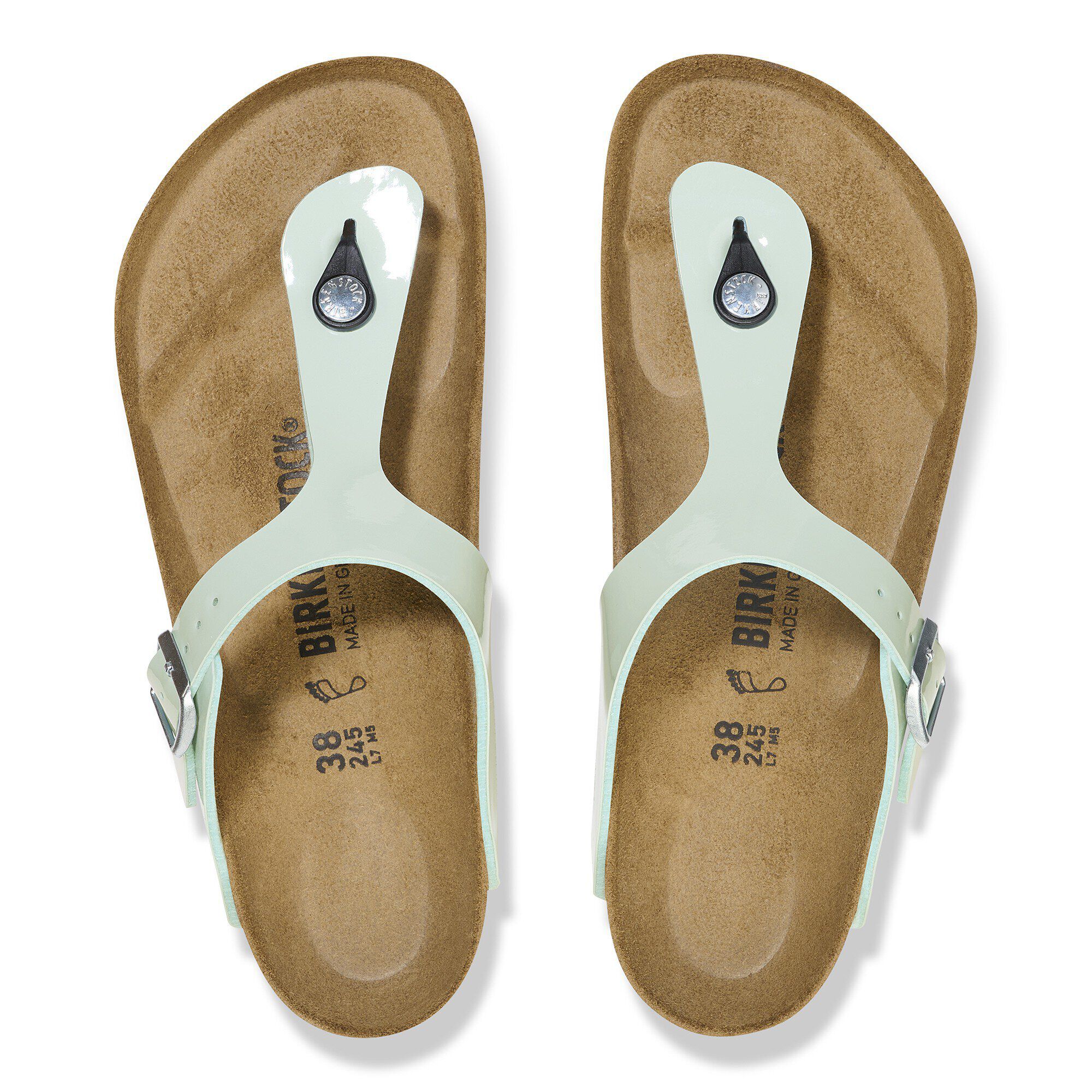 Birkenstock gizeh patent bordeaux clearance