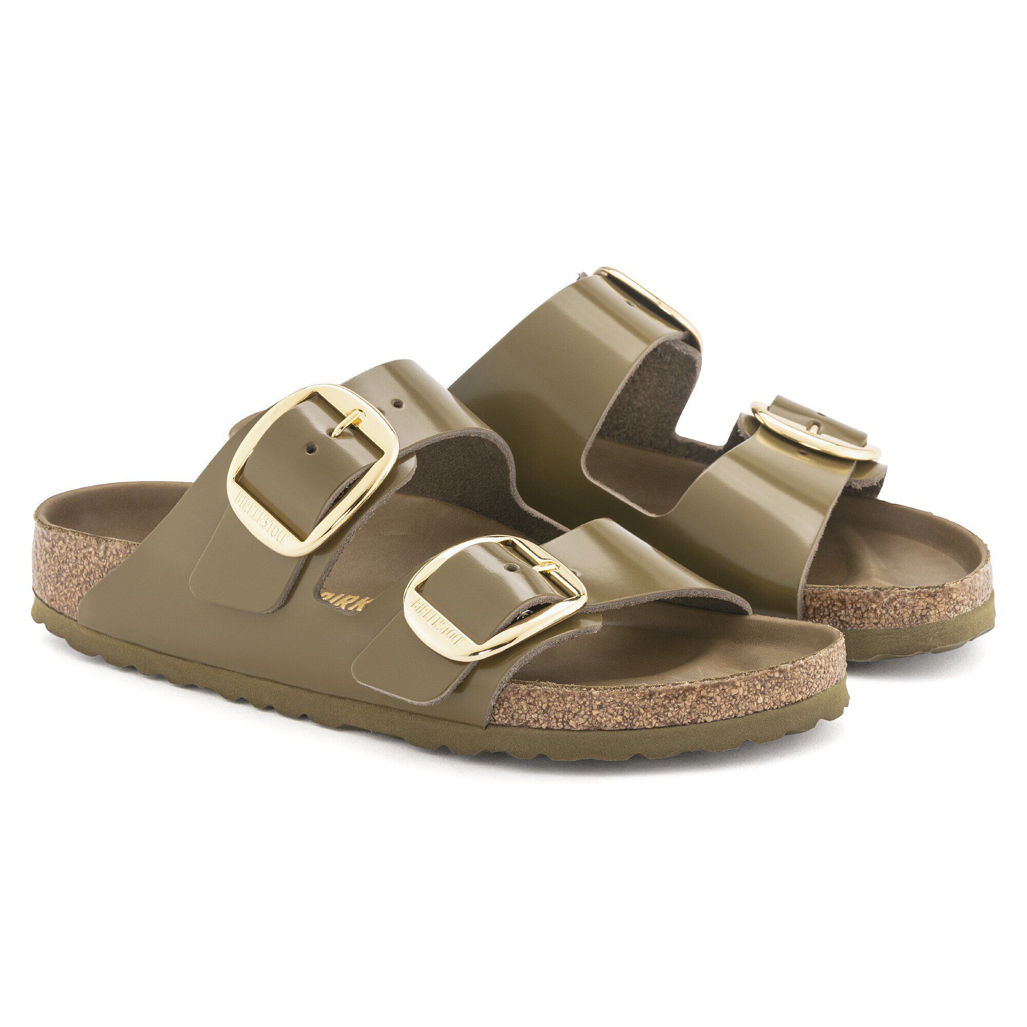 Birkenstock arizona big buckle slide sandal top