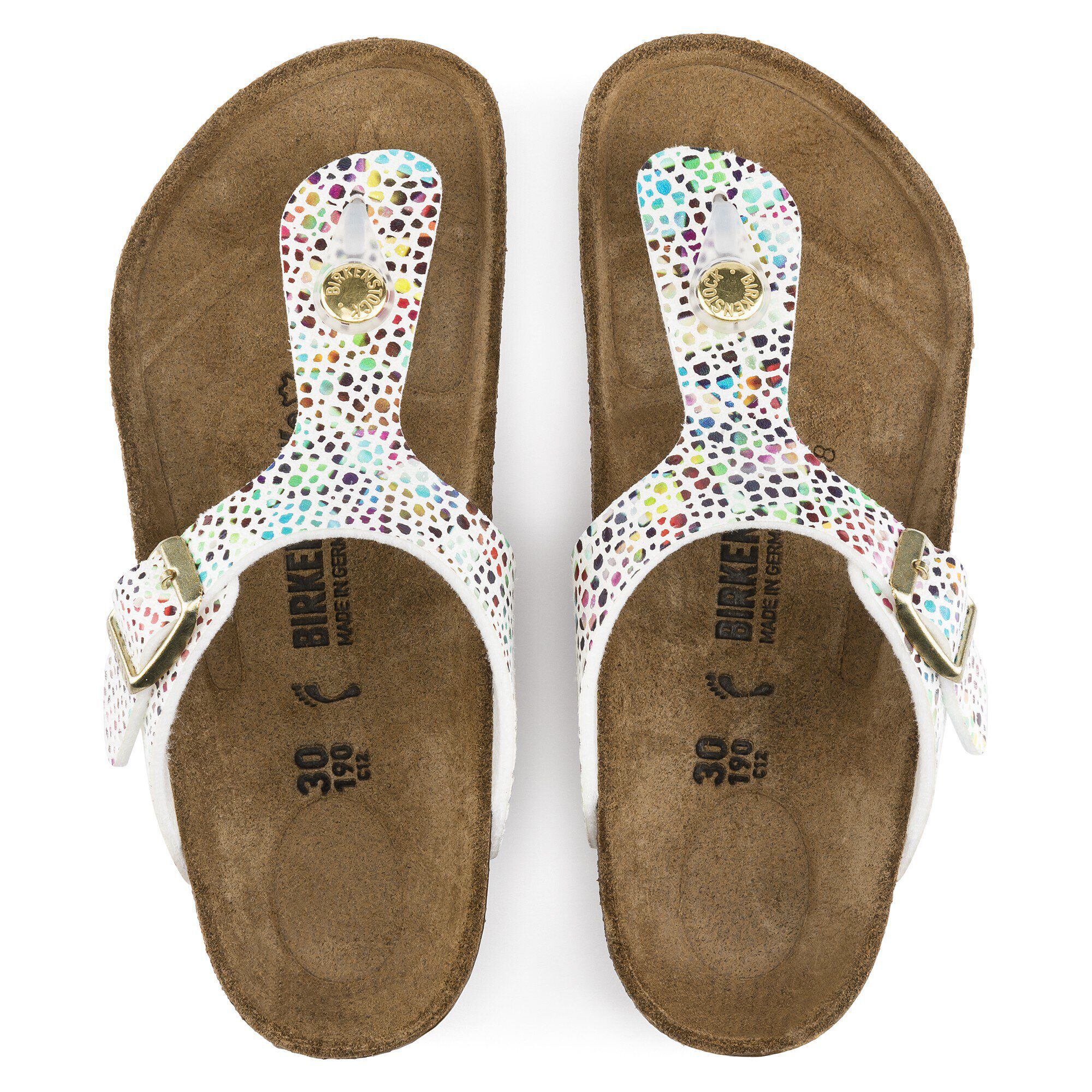 Birkenstock gizeh hot sale multicolor