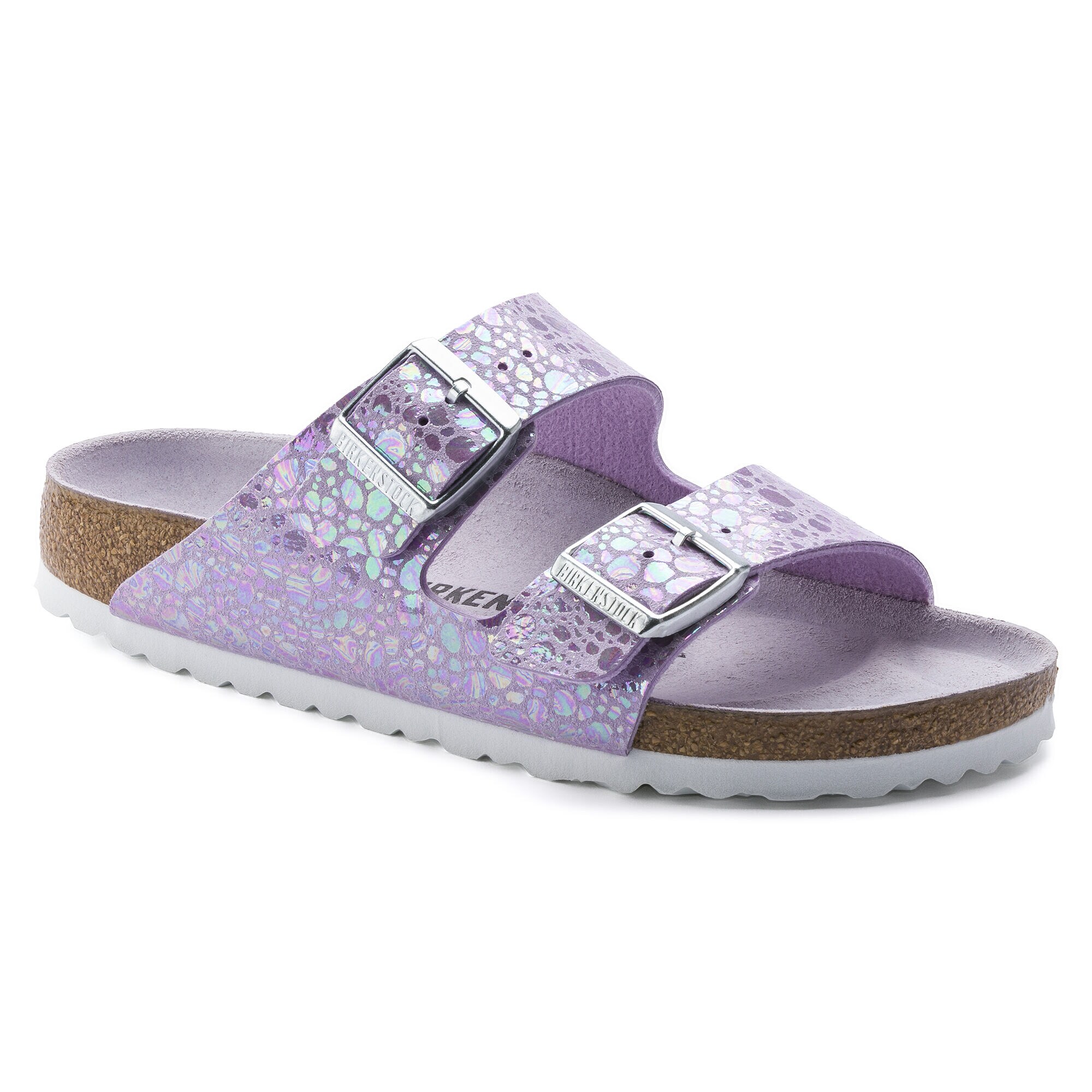 Arizona Birko Flor Metallic Stones Lilac