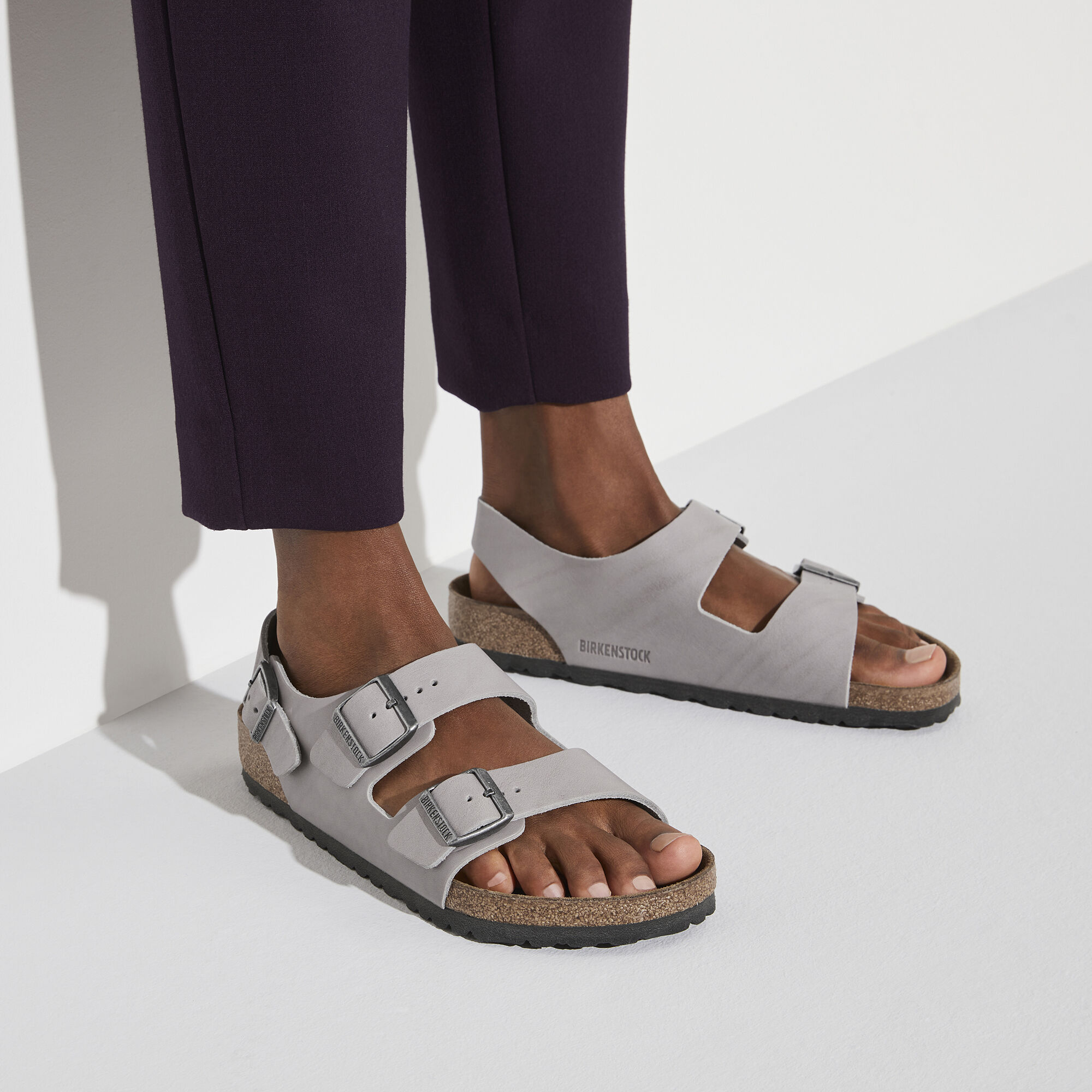 Milano Leather Stone Coin BIRKENSTOCK