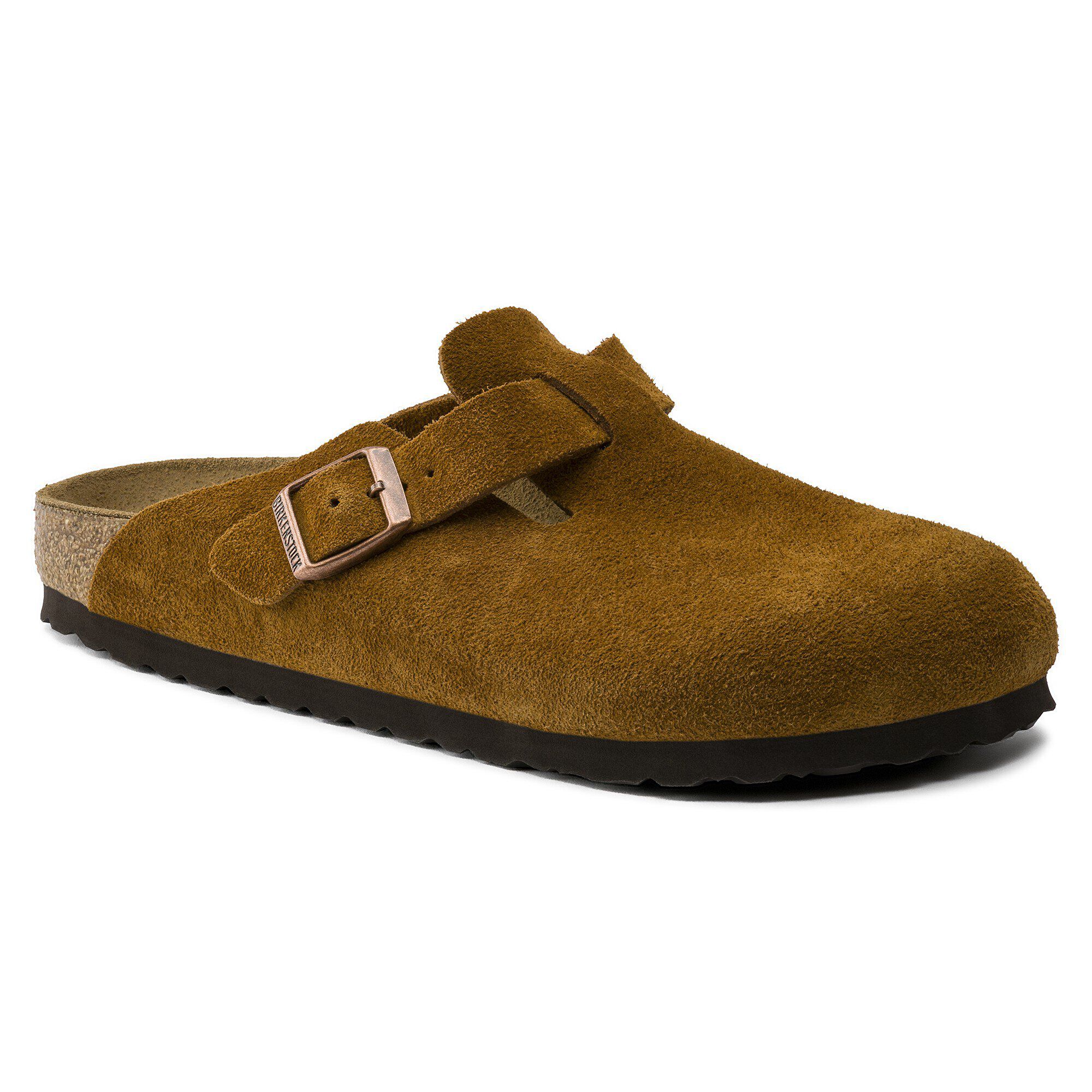 Birkenstock shop brown clogs