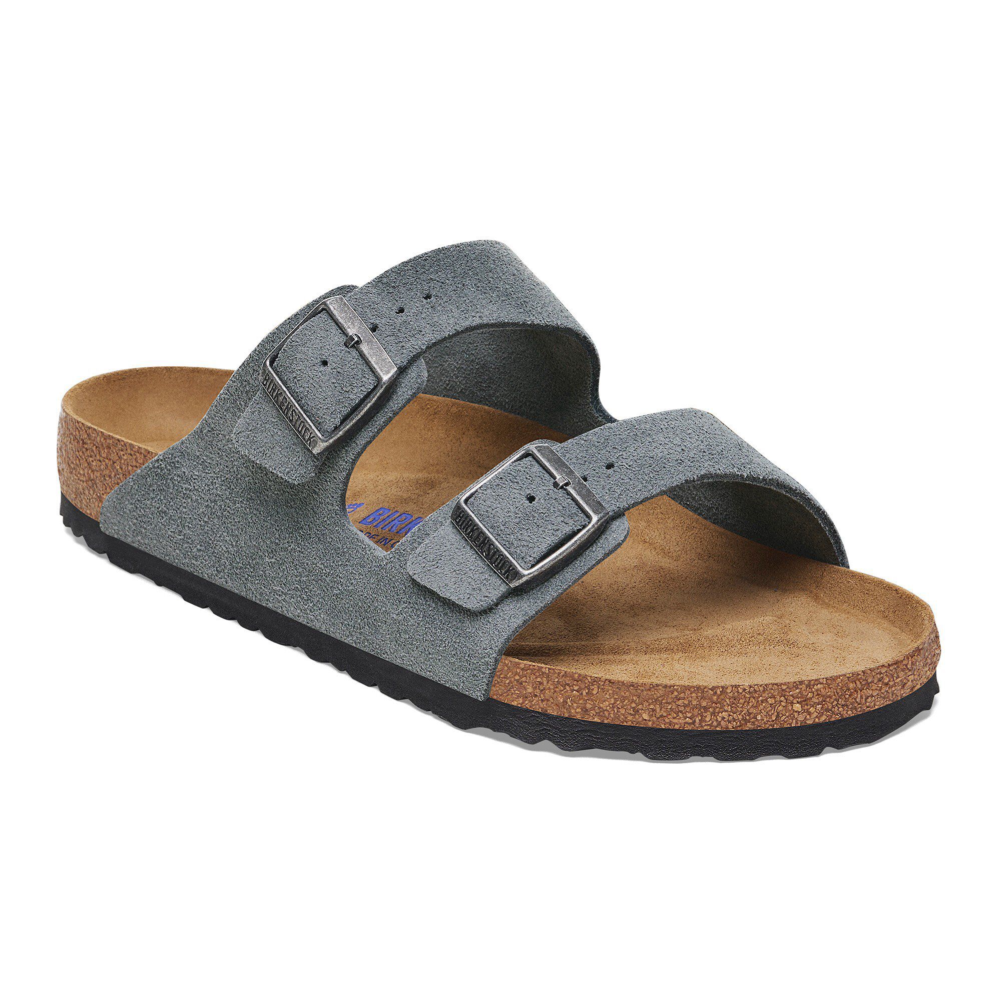 Arizona Soft Footbed Suede Leather Mink | BIRKENSTOCK