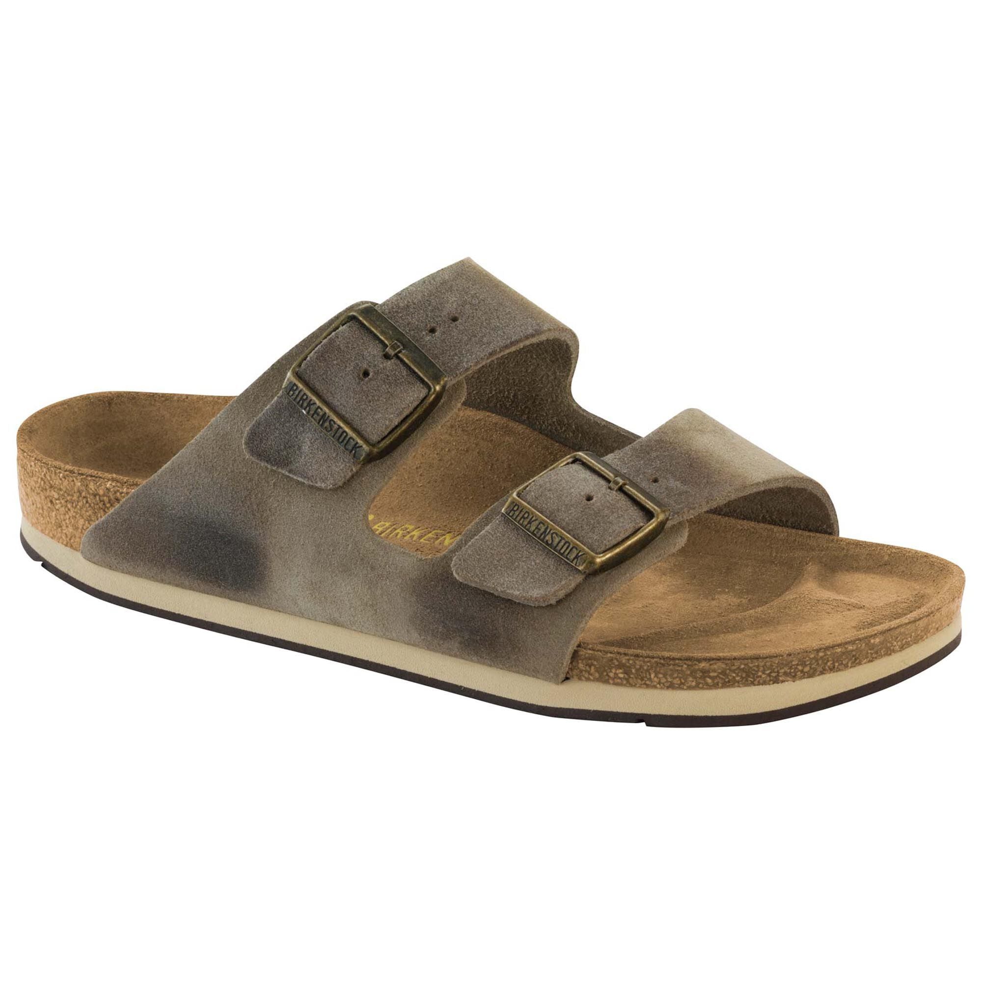 Arizona soft footbed suede leather taupe sales