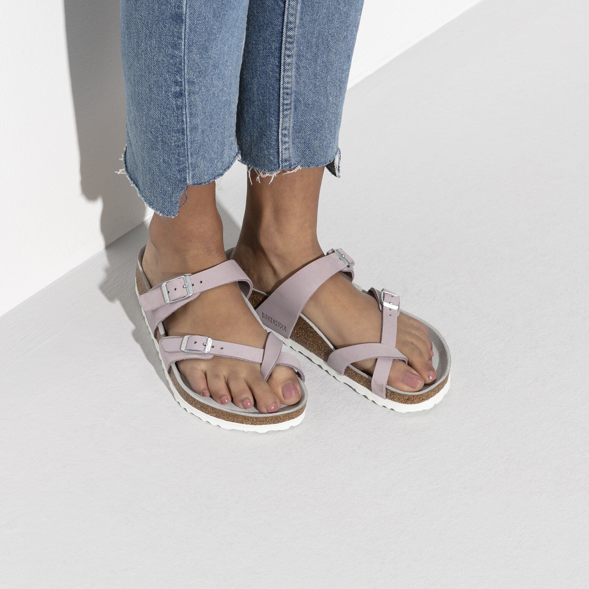 Birkenstock mayari white nubuck clearance