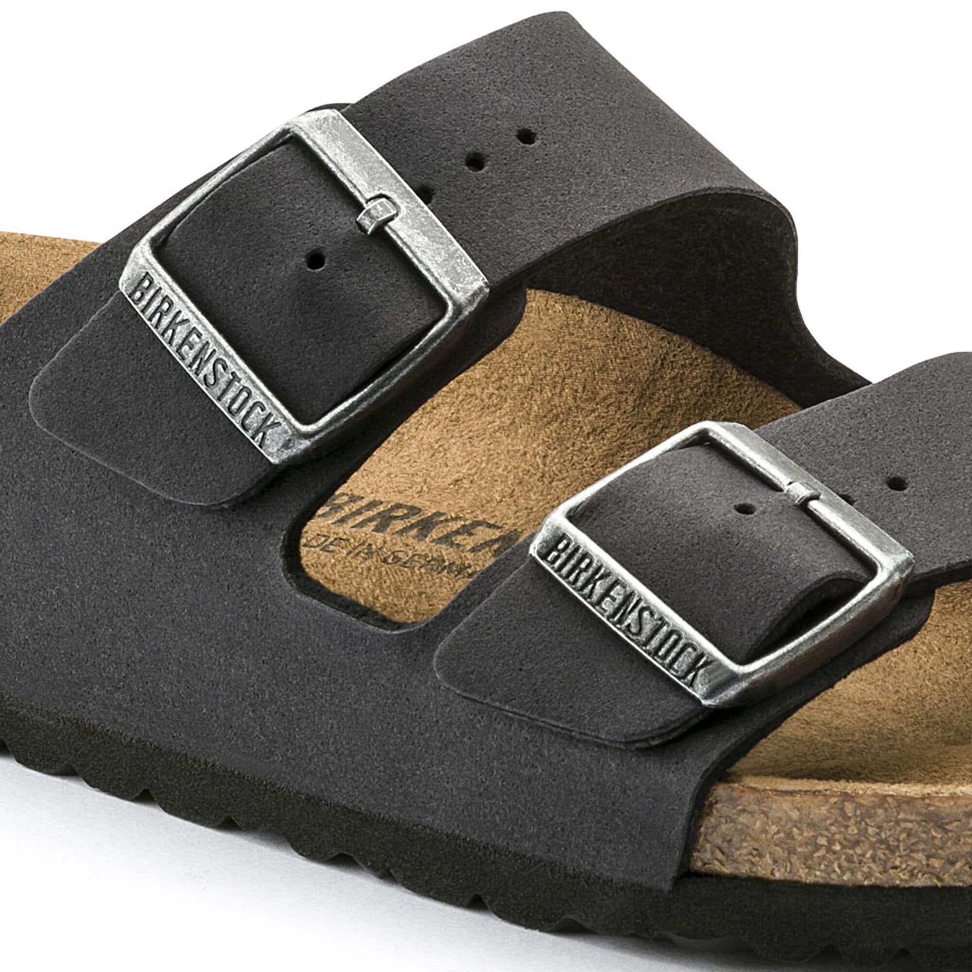 Birkenstock arizona best sale vegan anthracite