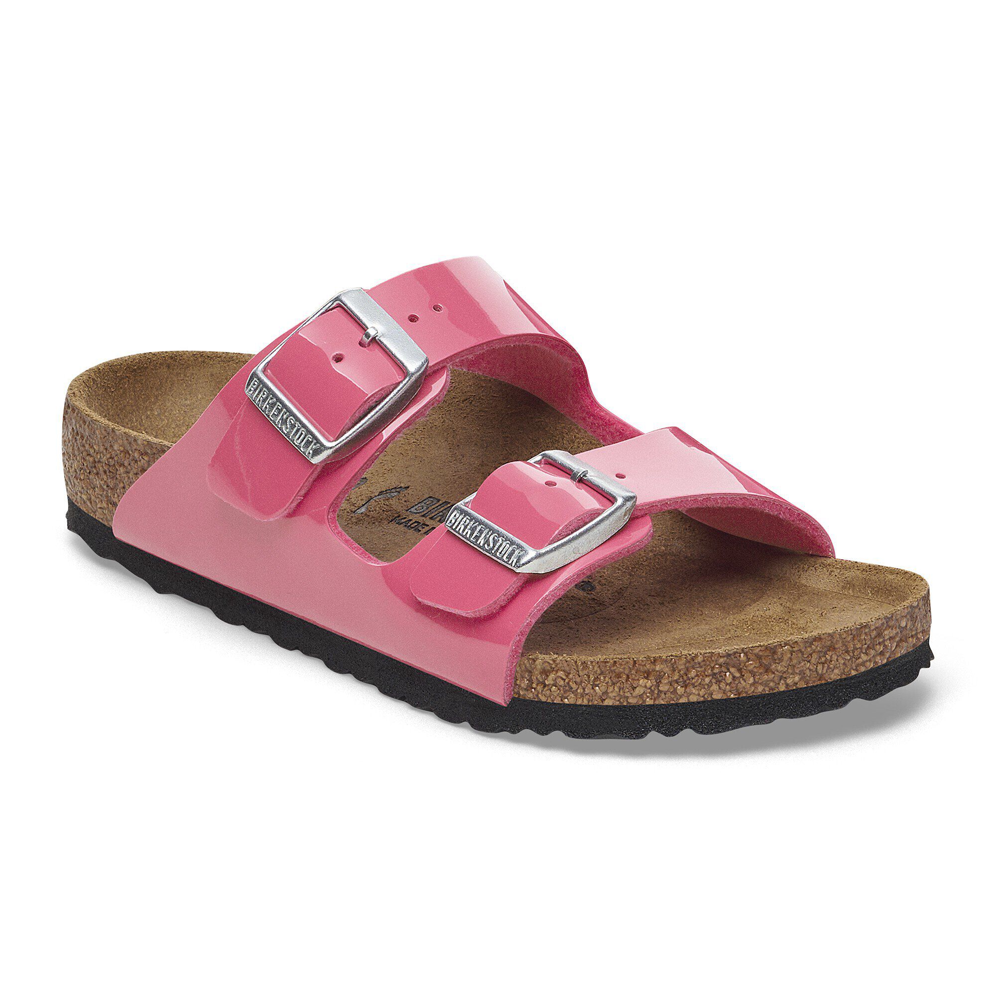 Arizona Kids Birko-Flor Patent Patent Fuchsia Tulip