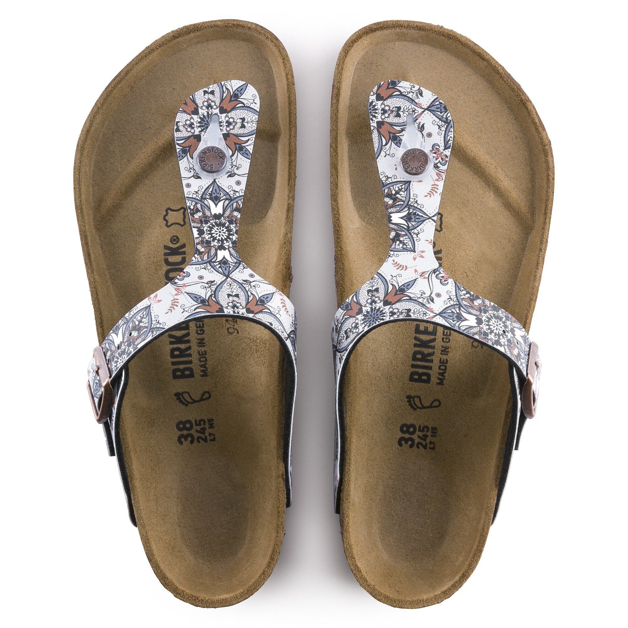 Gizeh Birko-Flor Boho Flowers Navy