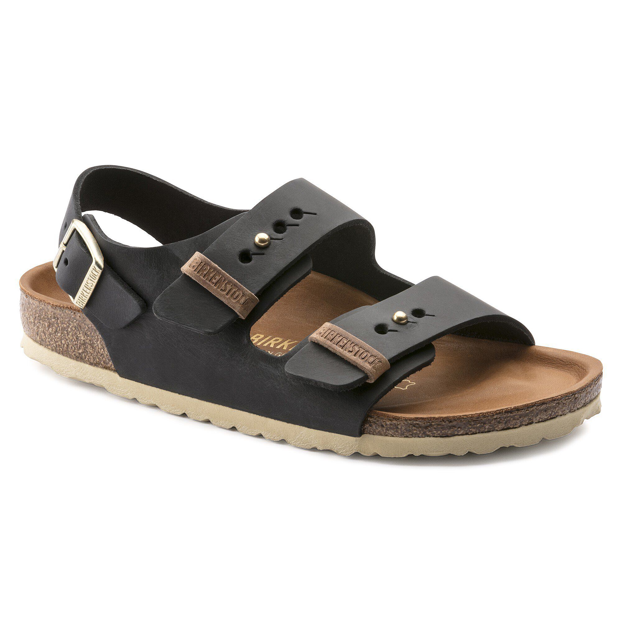 Milano Oiled Leather Natural Black