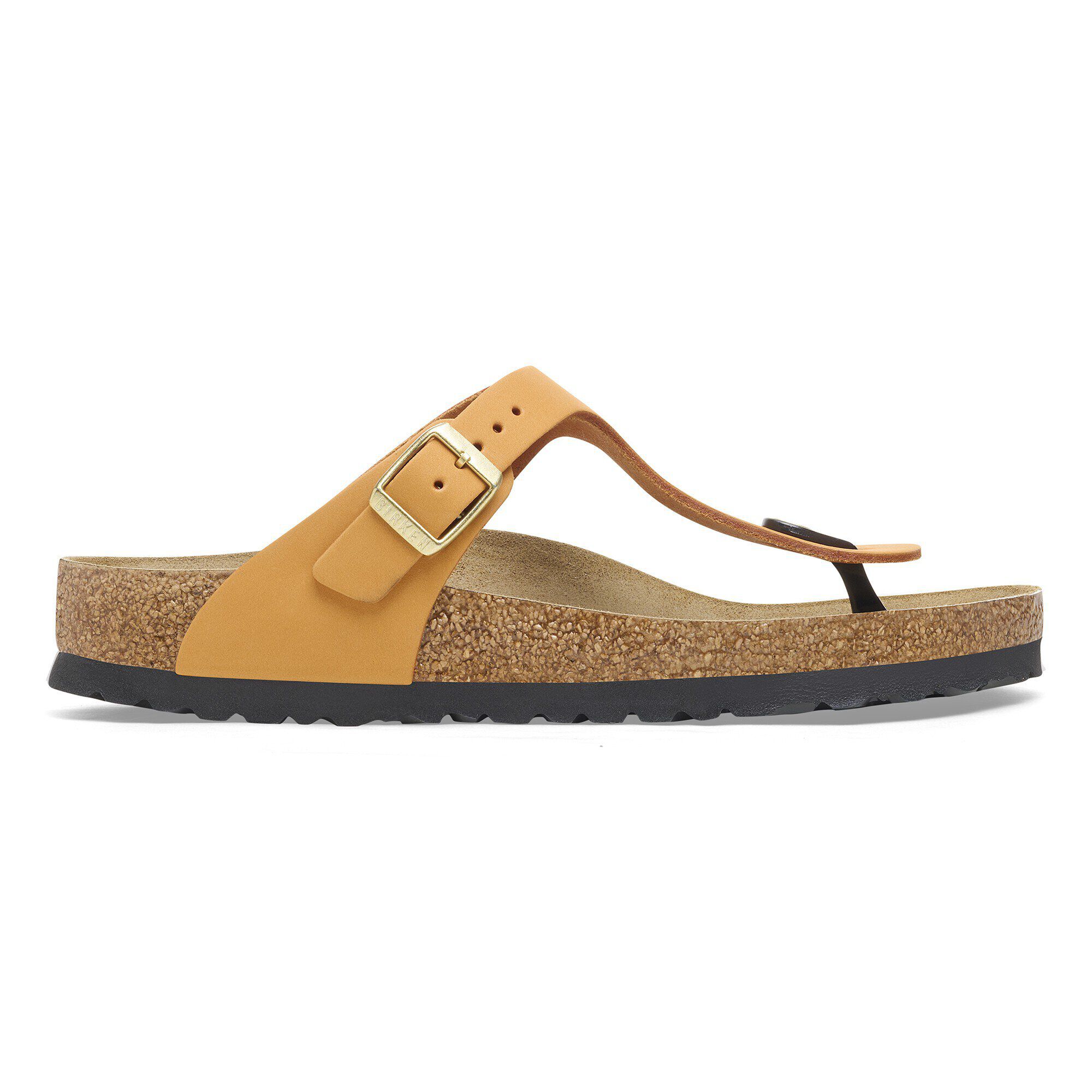 Birkenstock かず Gizeh Nubuck Leather Burnt Orange | BIRKENSTOCK