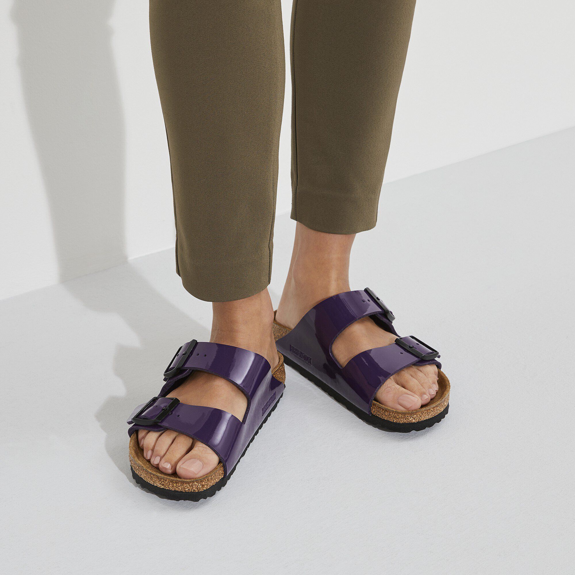 Icy violet birkenstock cheap
