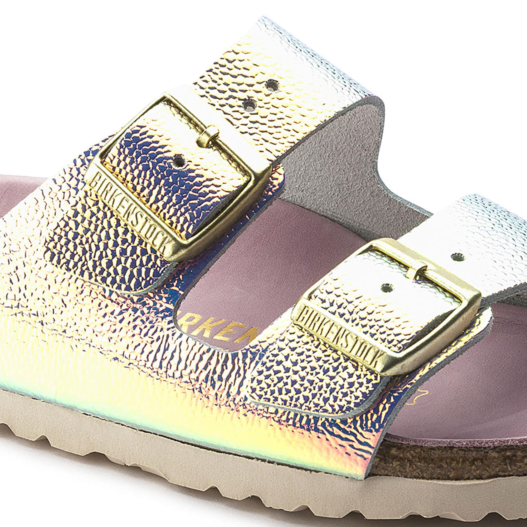 Arizona Leather Ombre Pearl Silver Orchid BIRKENSTOCK
