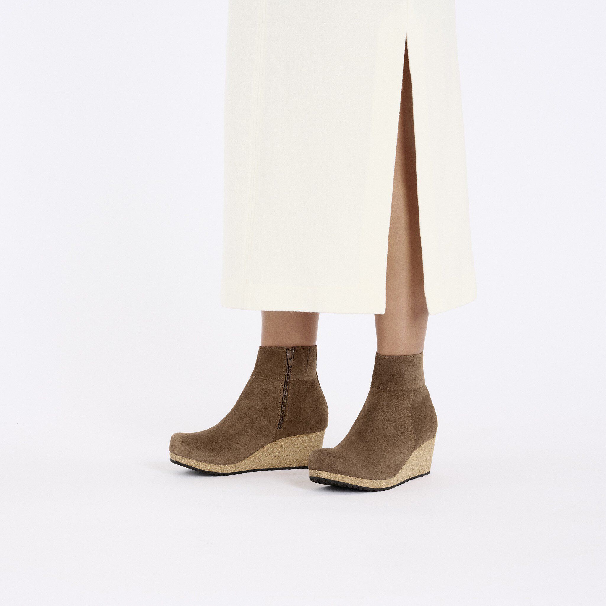 Ebba Suede Leather Dark Tea | BIRKENSTOCK