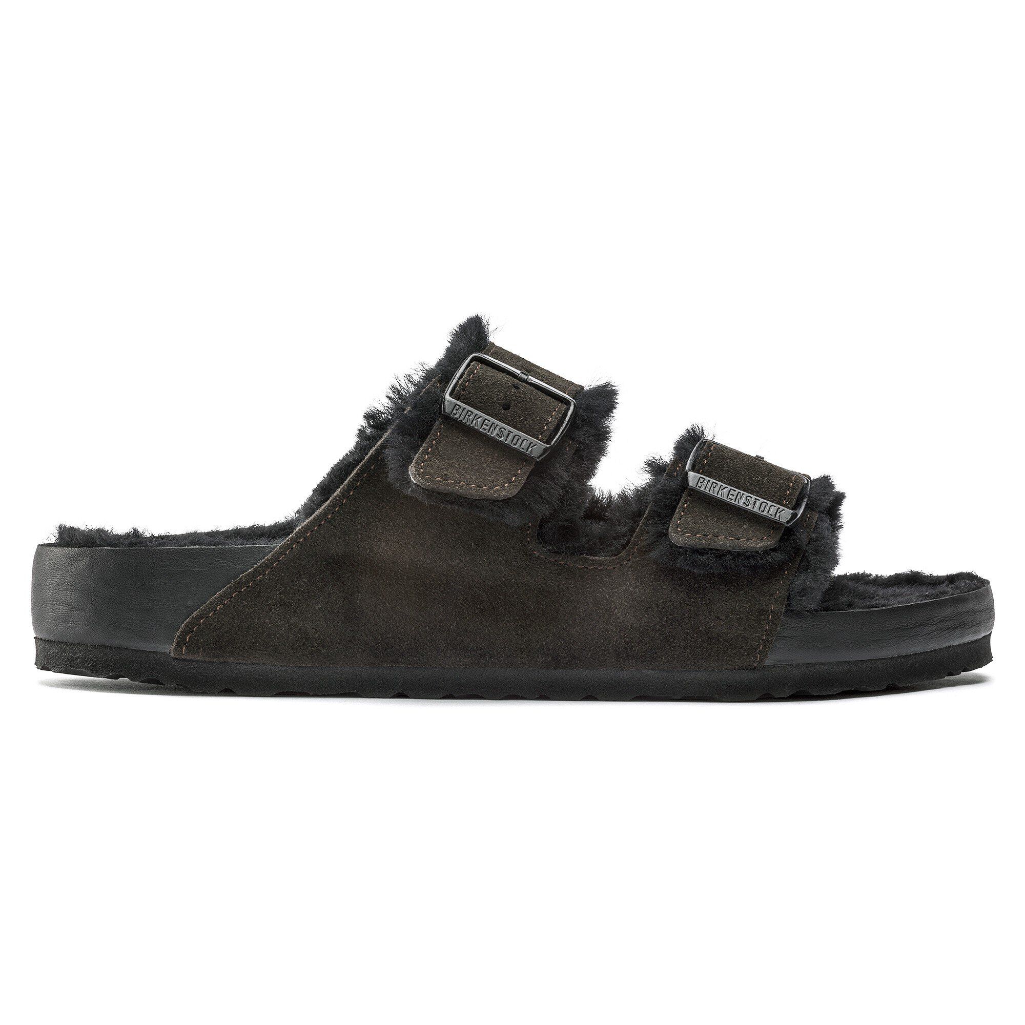 Birkenstock arizona 2025 shearling black