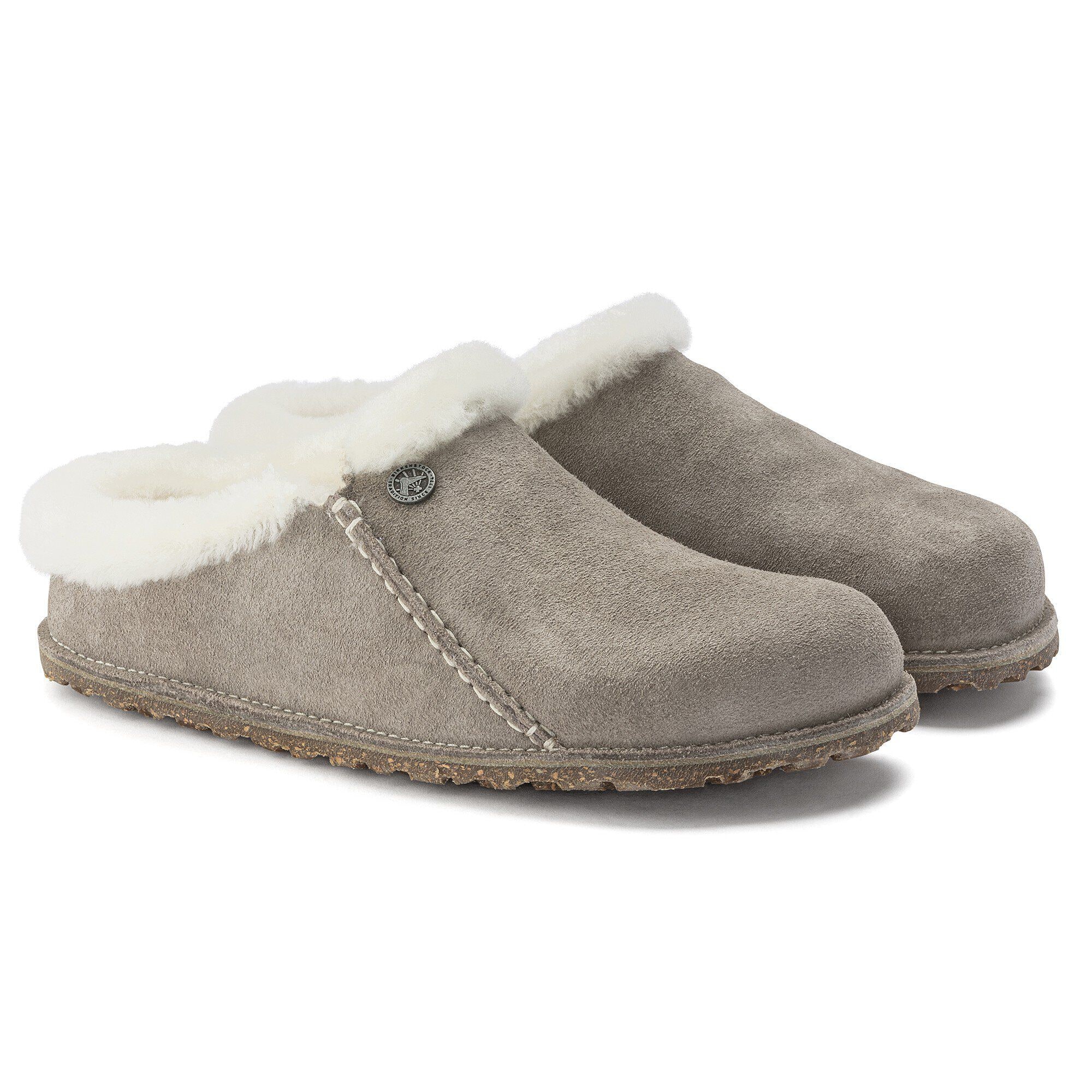Zermatt Premium Suede Leather Stone Coin | BIRKENSTOCK
