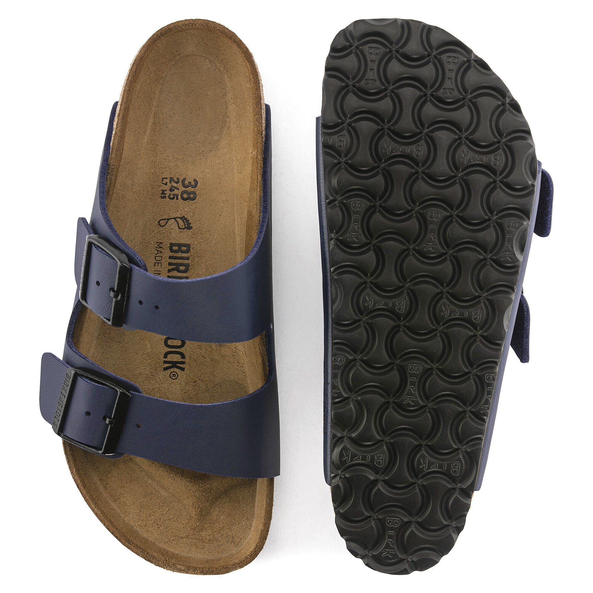 Navy blue birkenstock discount arizona