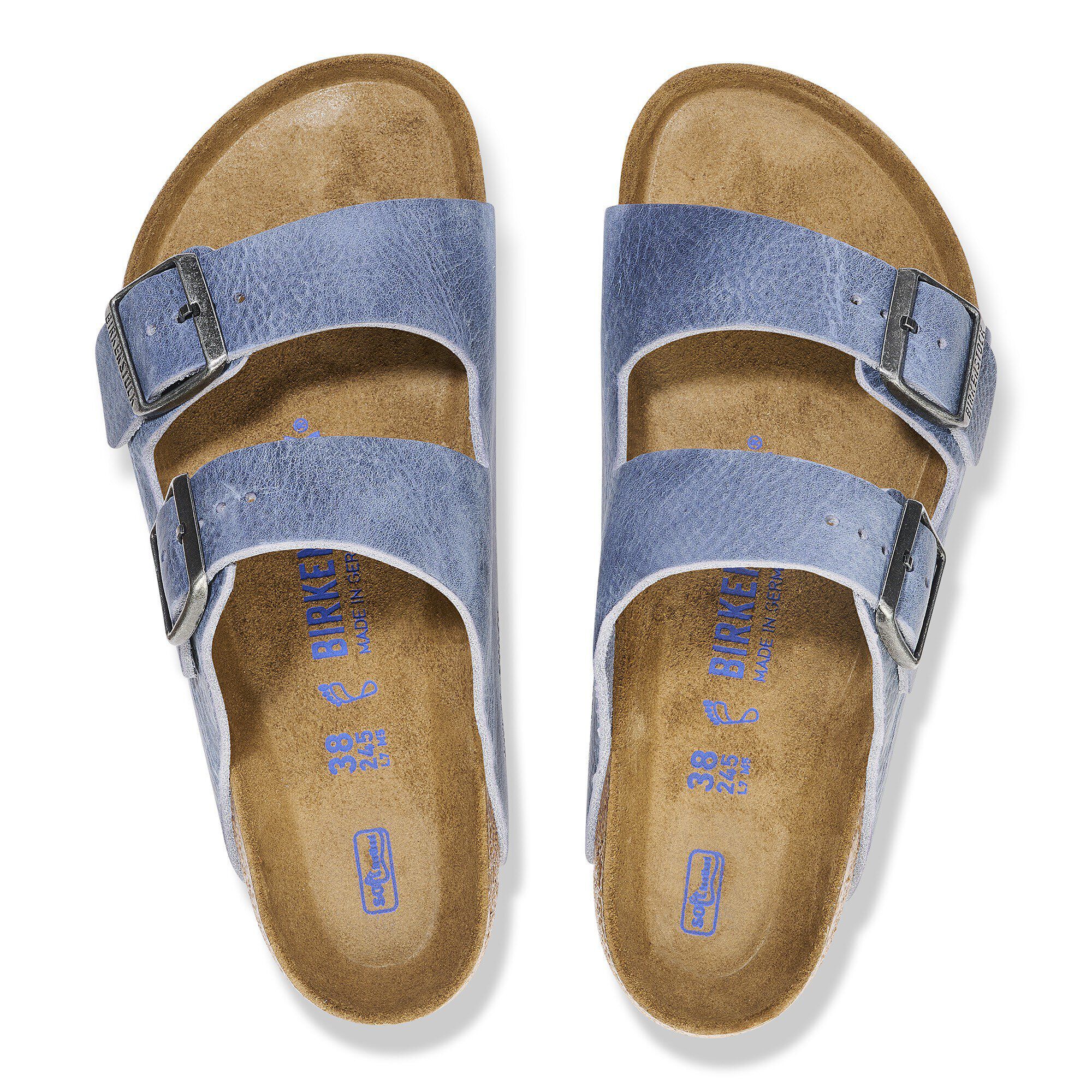 Birkenstock blue oiled 2025 leather