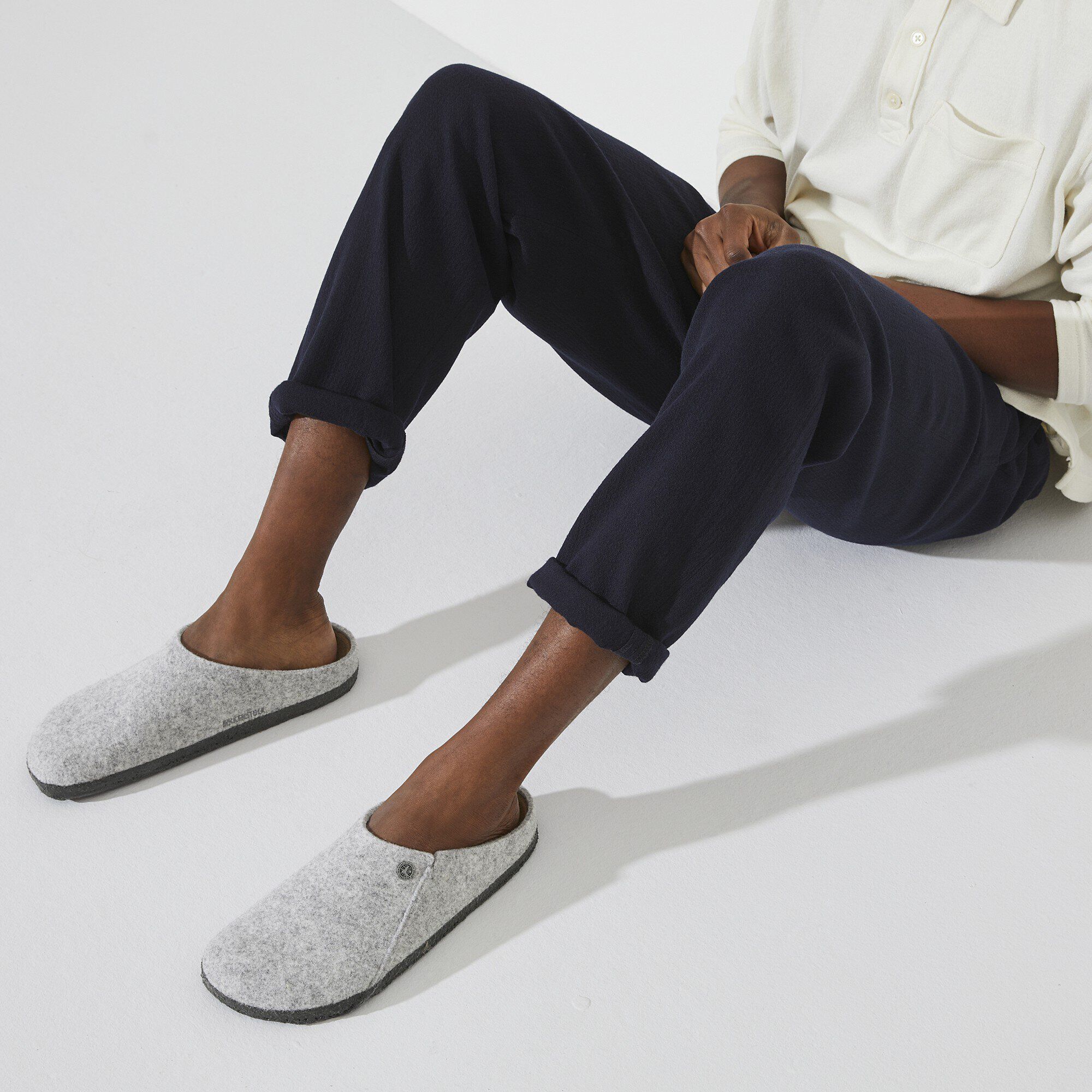 Zermatt Wool Felt Light Gray