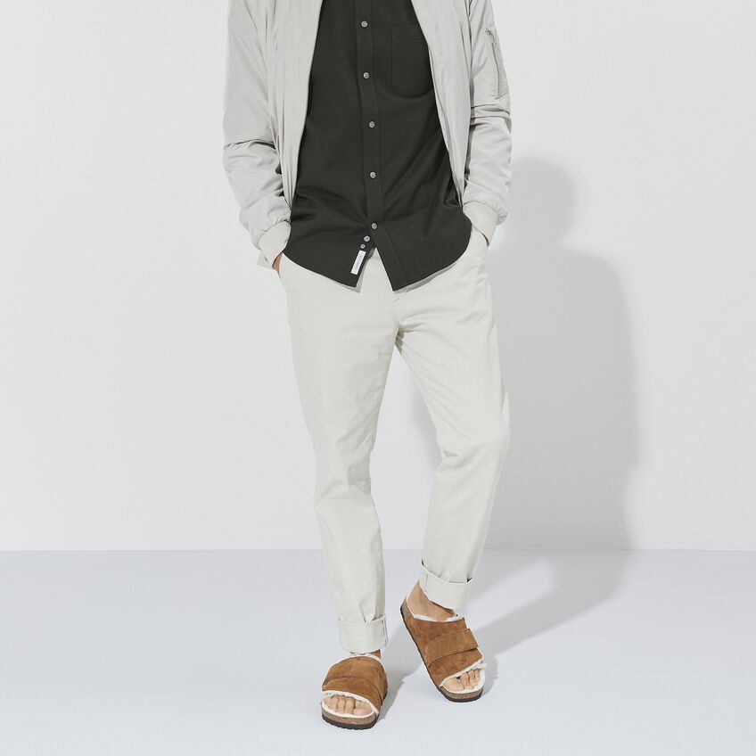 Kyoto Shearling Suede Leather-Shearling Mink
