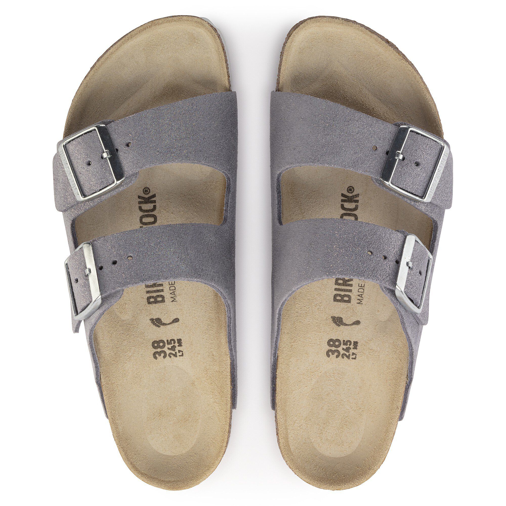 山　　BIRKENSTOCK Birkenstock Womens Arizona Birkibuc 2 Strap S | SoftMoc.com
