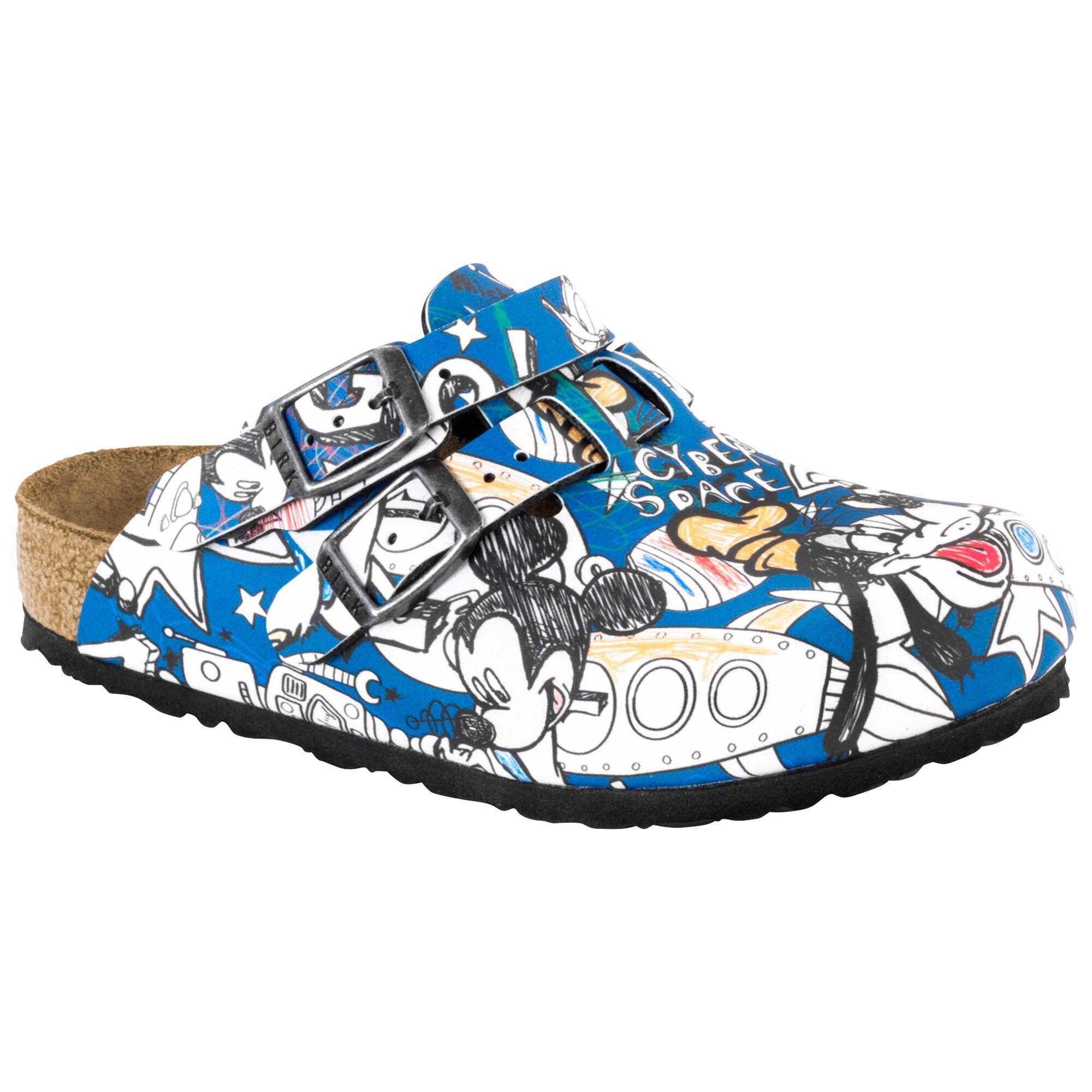 Kay Kids Birko Flor Donald Goofy Space Blue BIRKENSTOCK