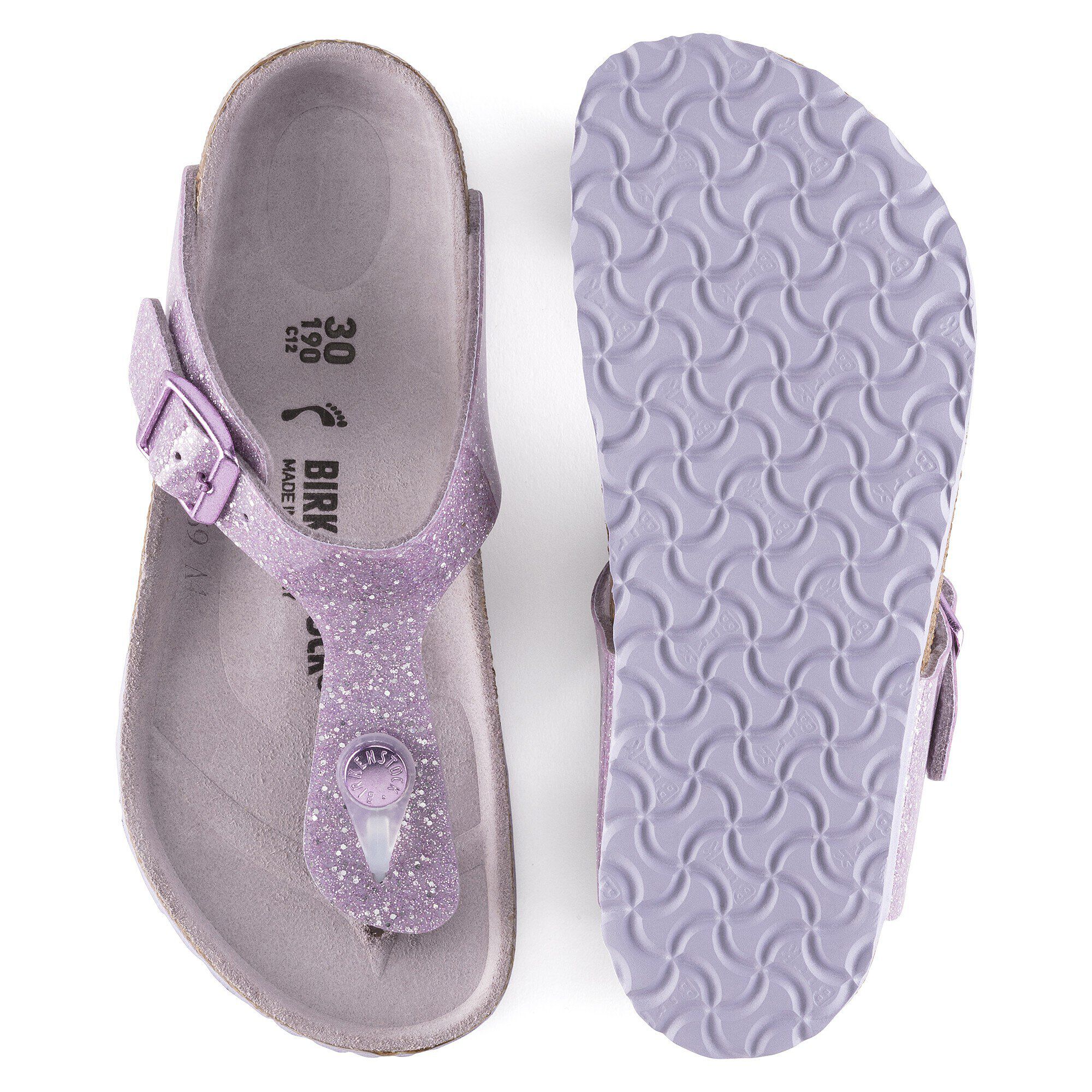 Birkenstock metallic store stones lilac