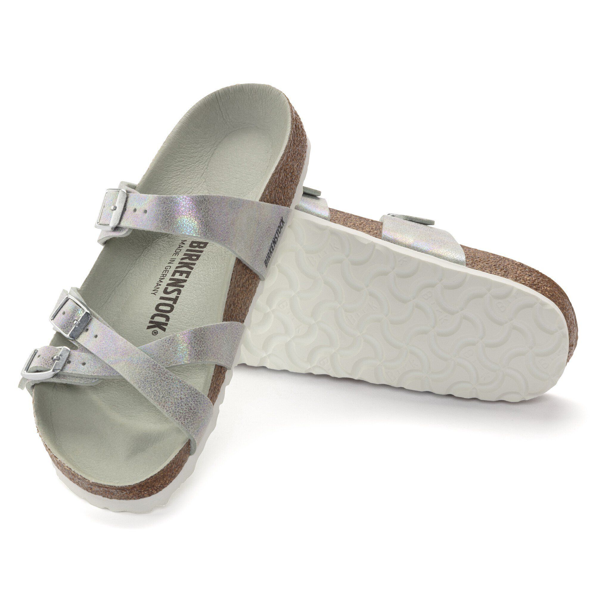 Iridescent birkenstocks sales