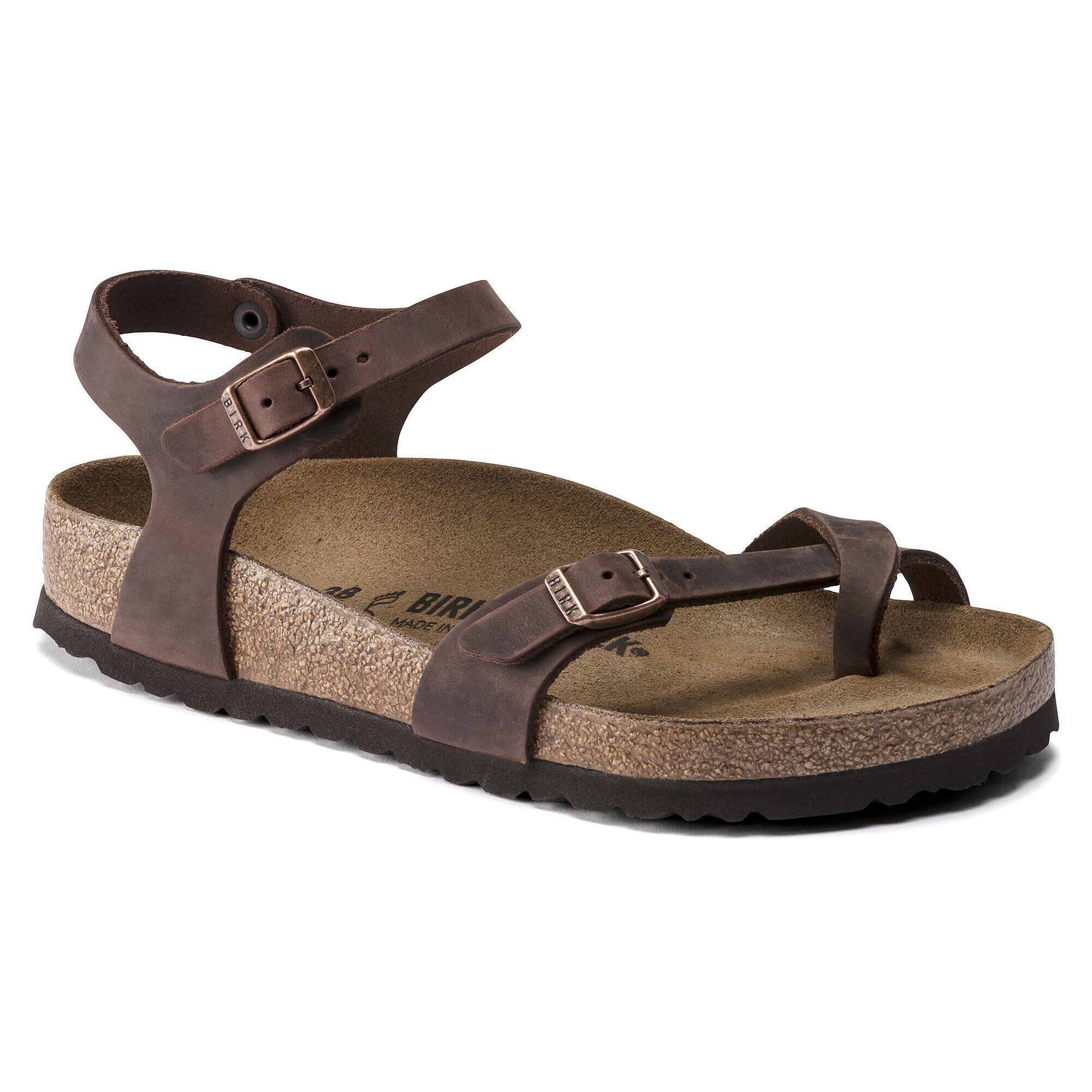 Birkenstock milano habana oiled leather hot sale