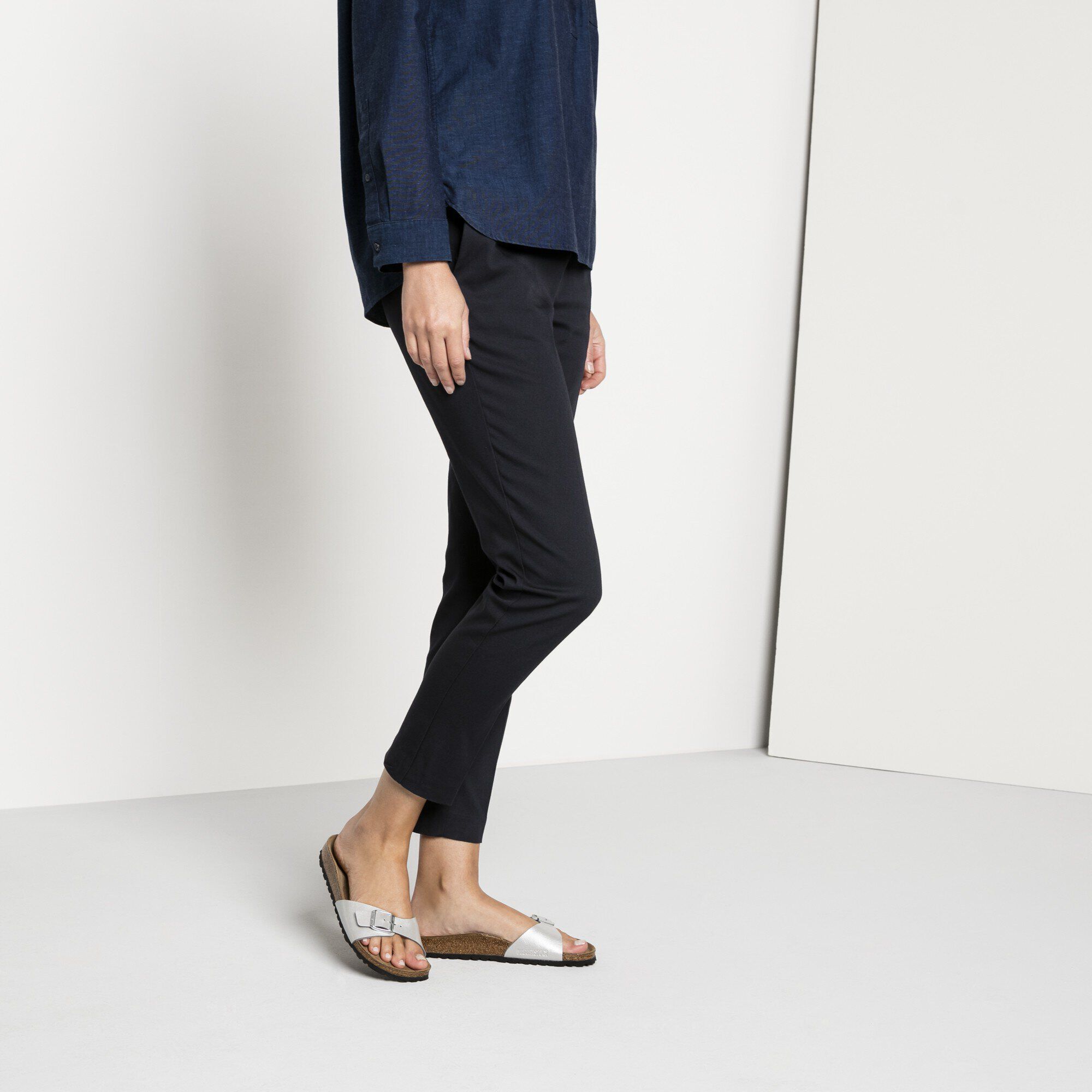 Silver madrid birkenstocks uk on sale