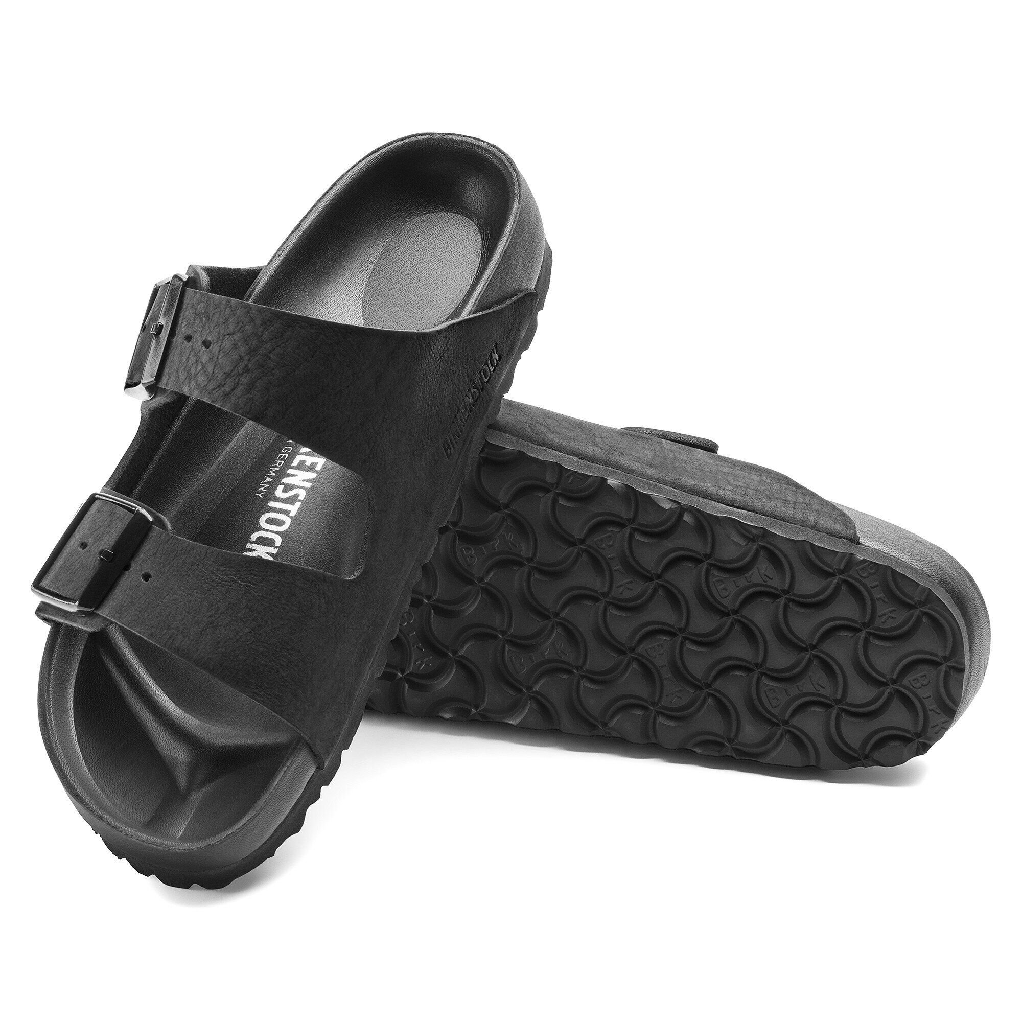 Arizona Leather Black BIRKENSTOCK