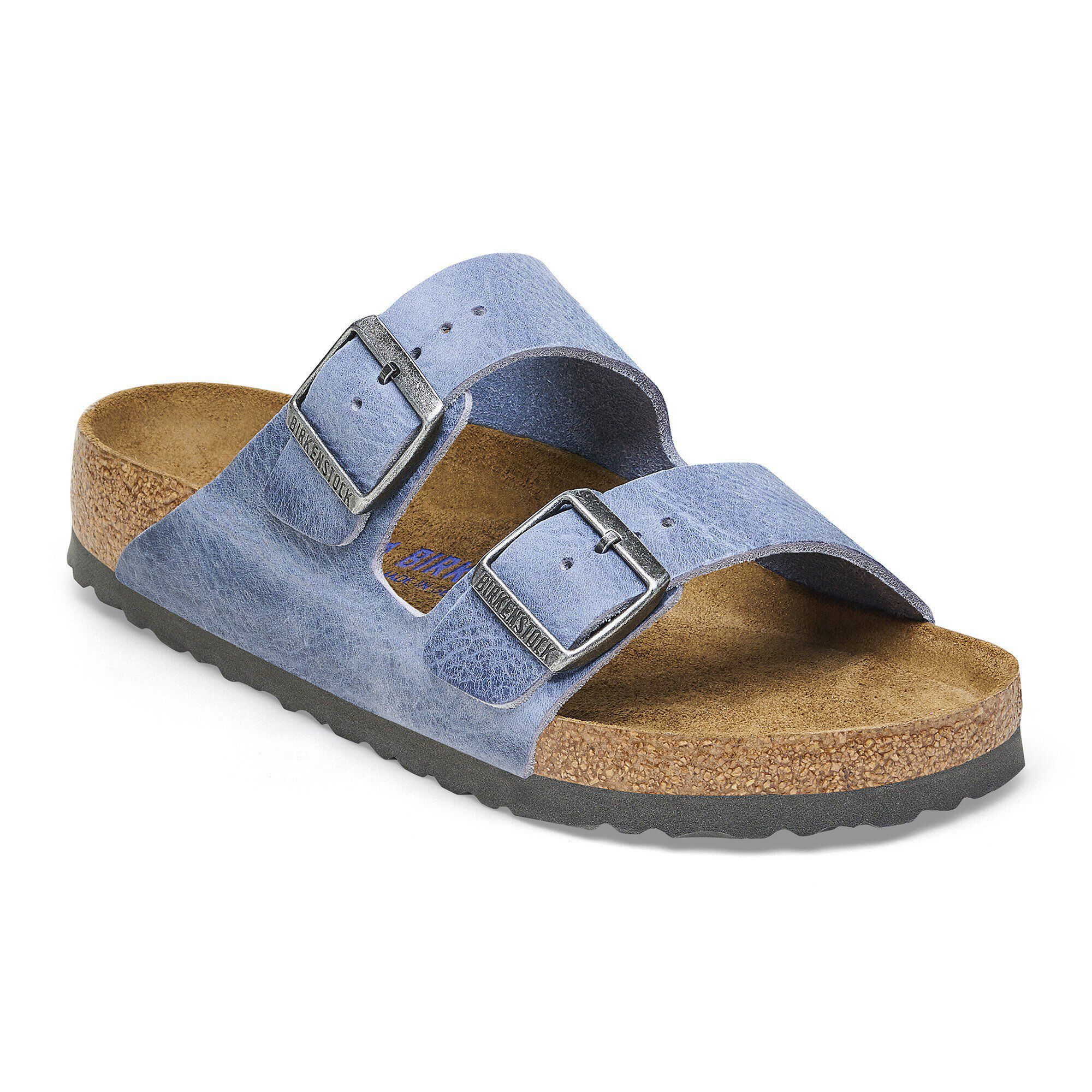 Birkenstock arizona soft footbed oiled nubuck leather store